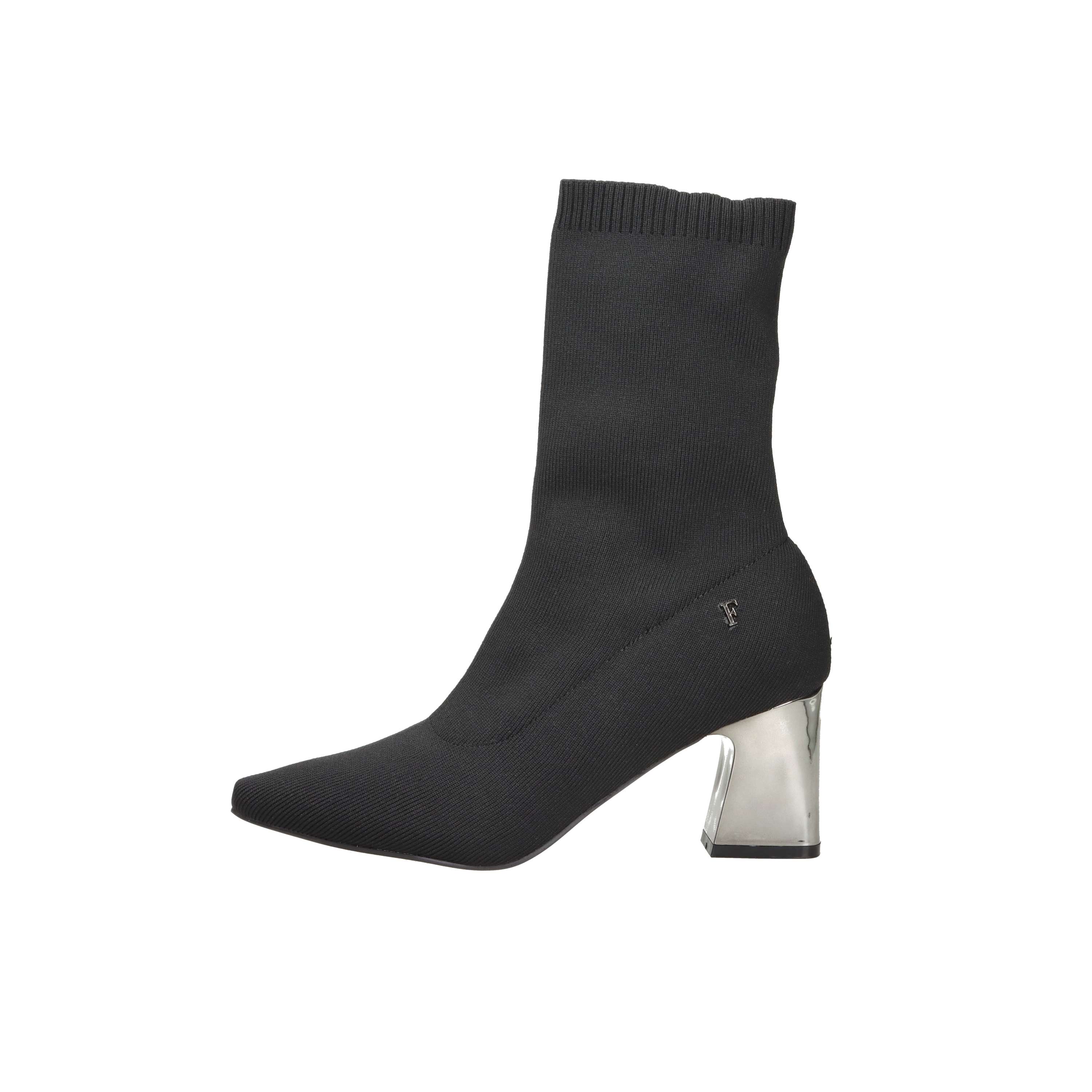STIVALETTI TACCO F-537 NERO