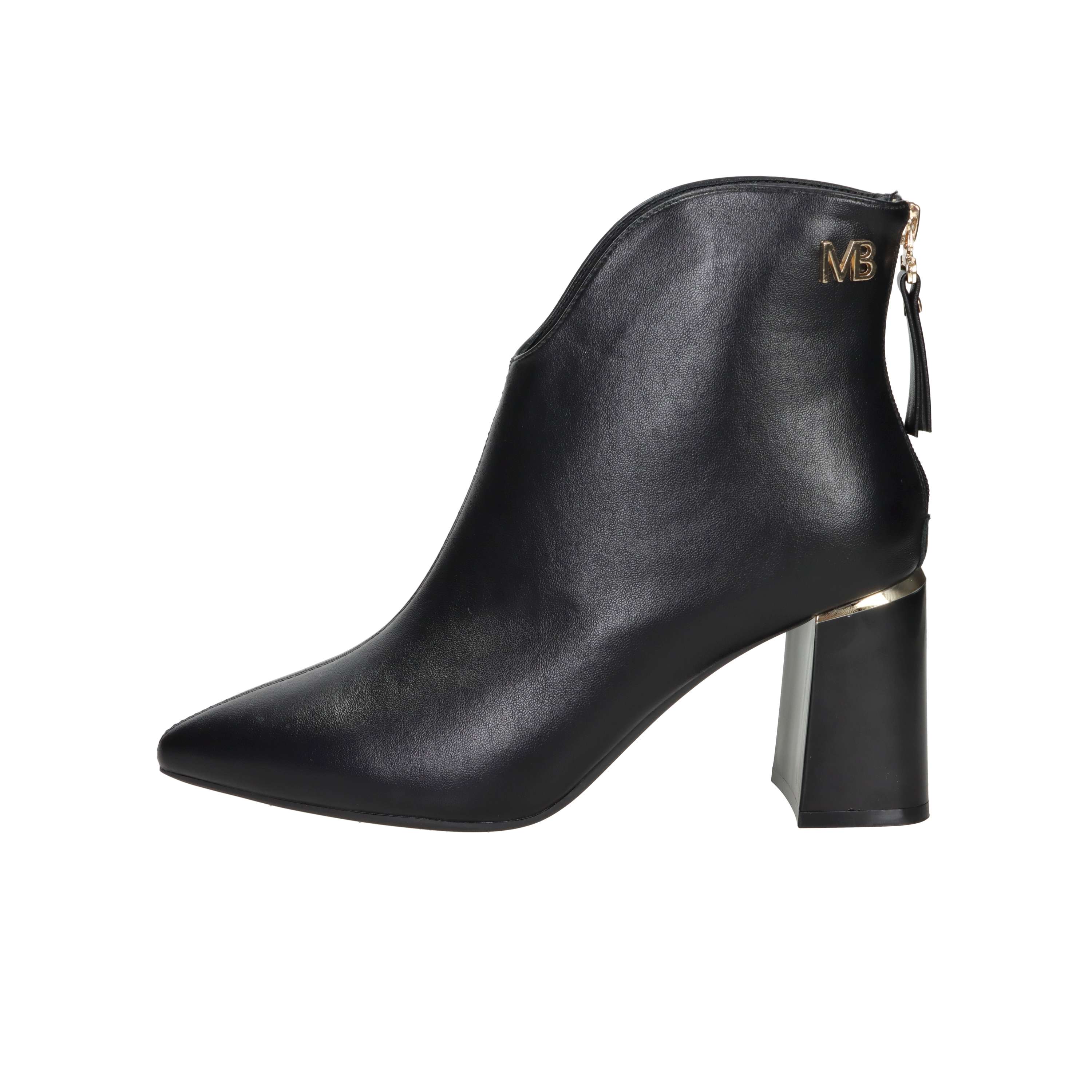 STIVALETTI TACCO 51690 NERO