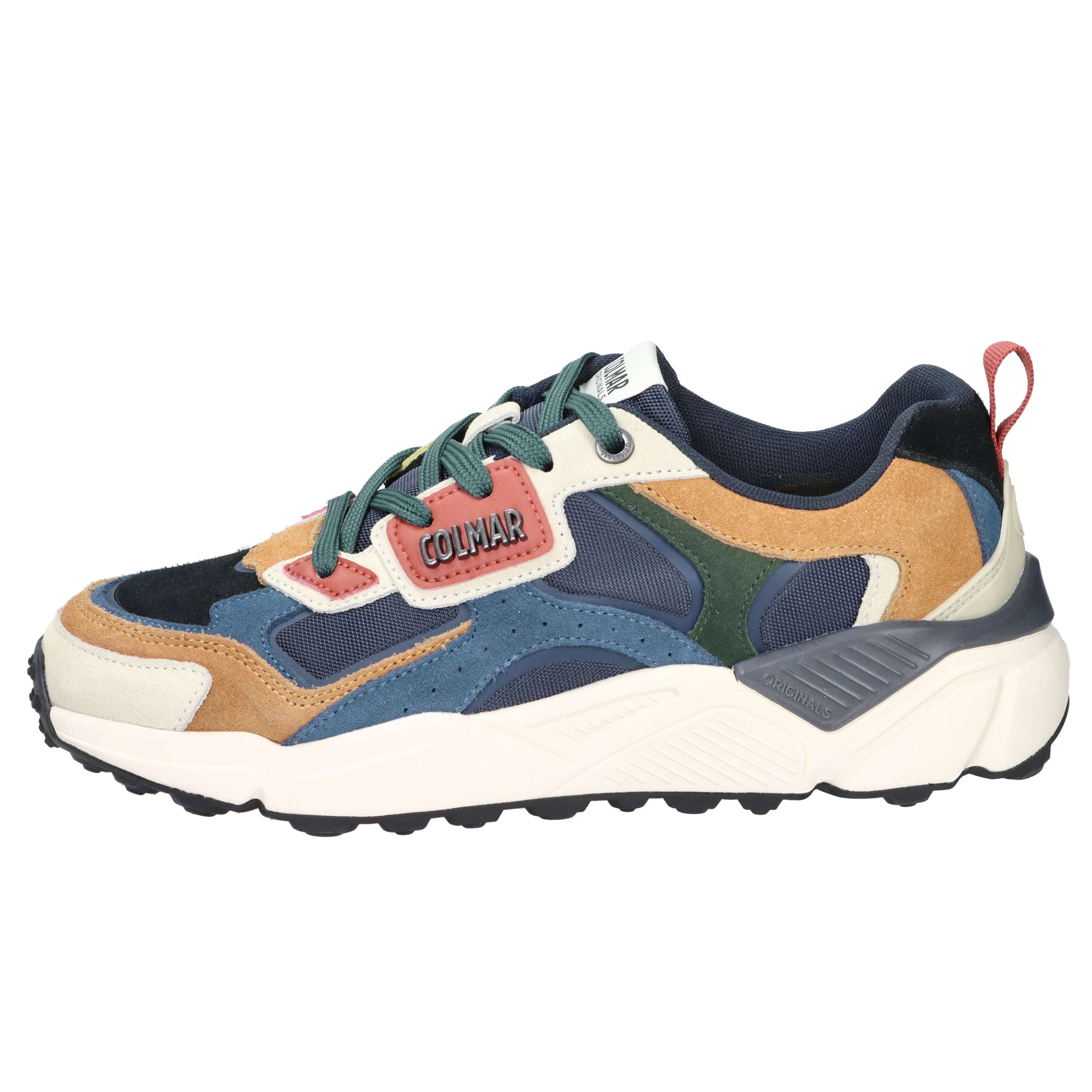 SNEAKERS BASSA GARNER FUSION BLU/CUOIO