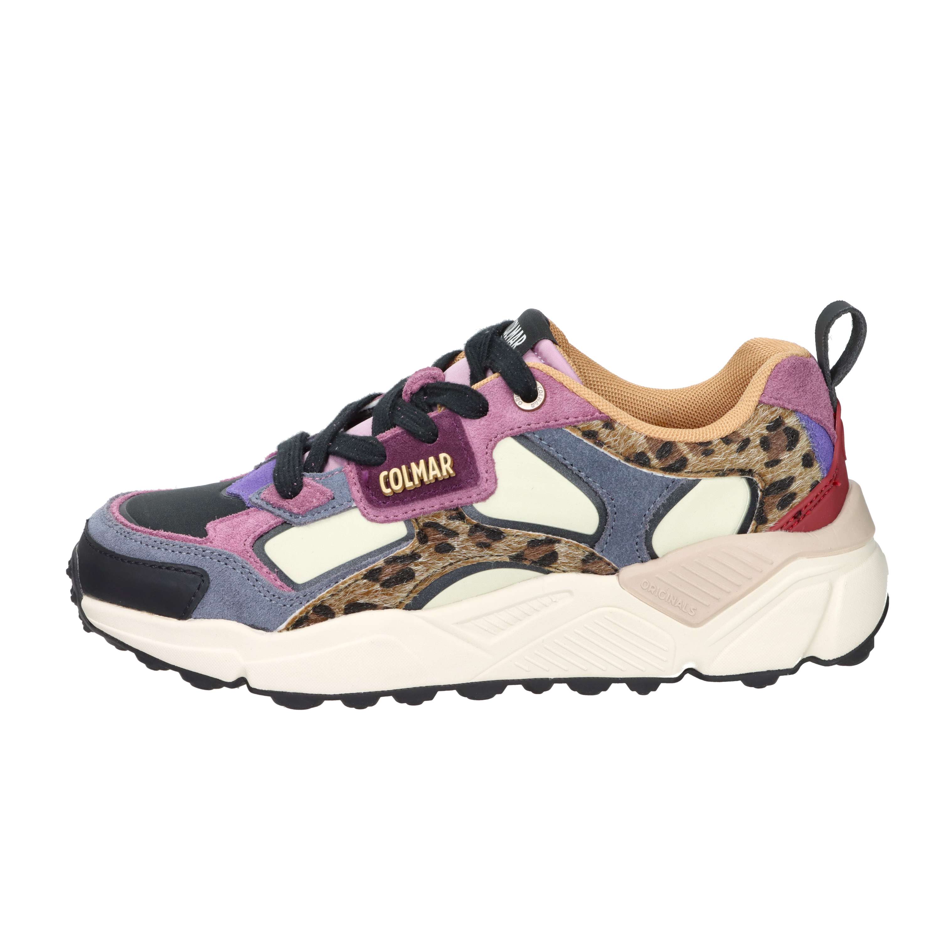 SNEAKERS BASSA GARNER JUNGLE BEIGE/VIOLA