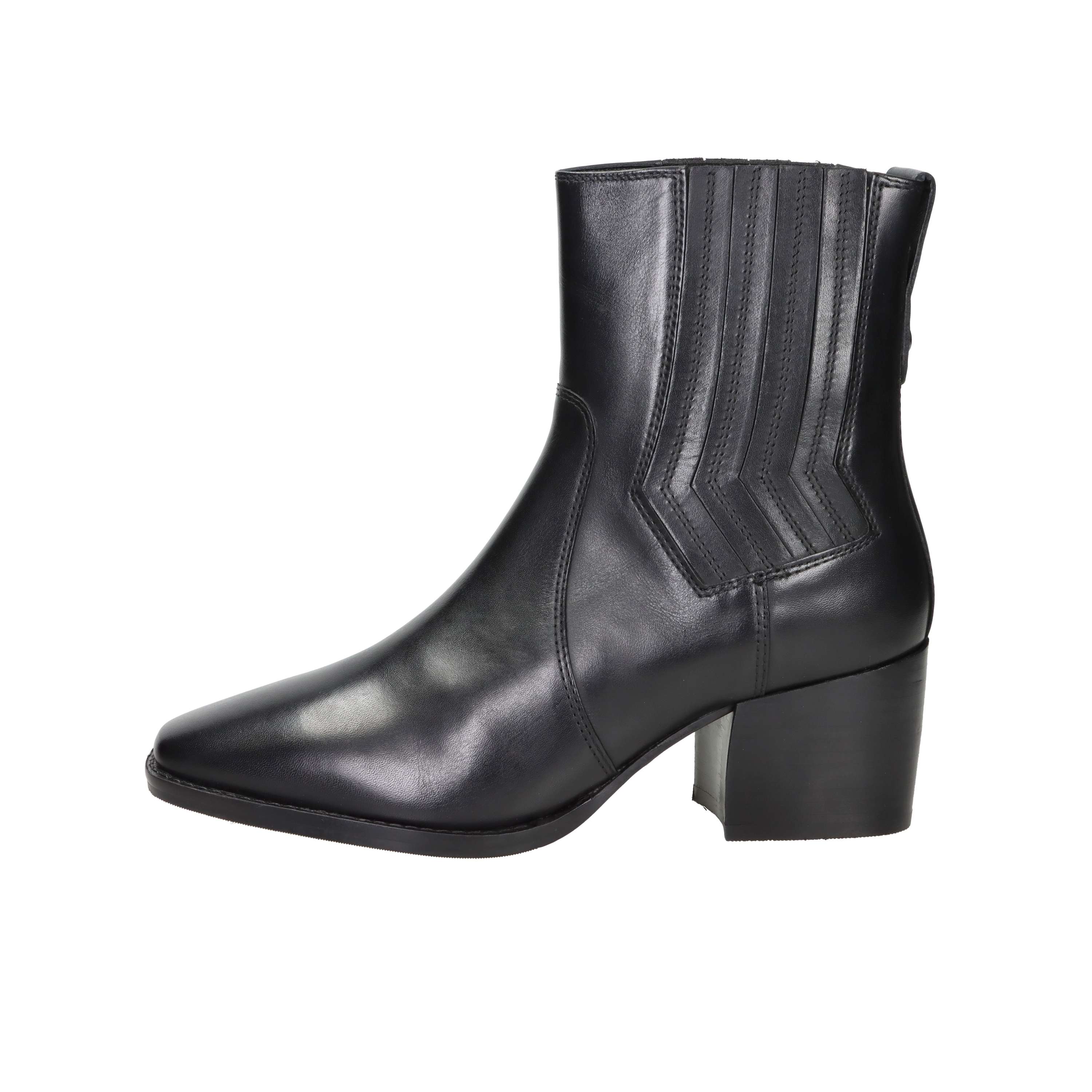STIVALETTI TACCO J-510 NERO