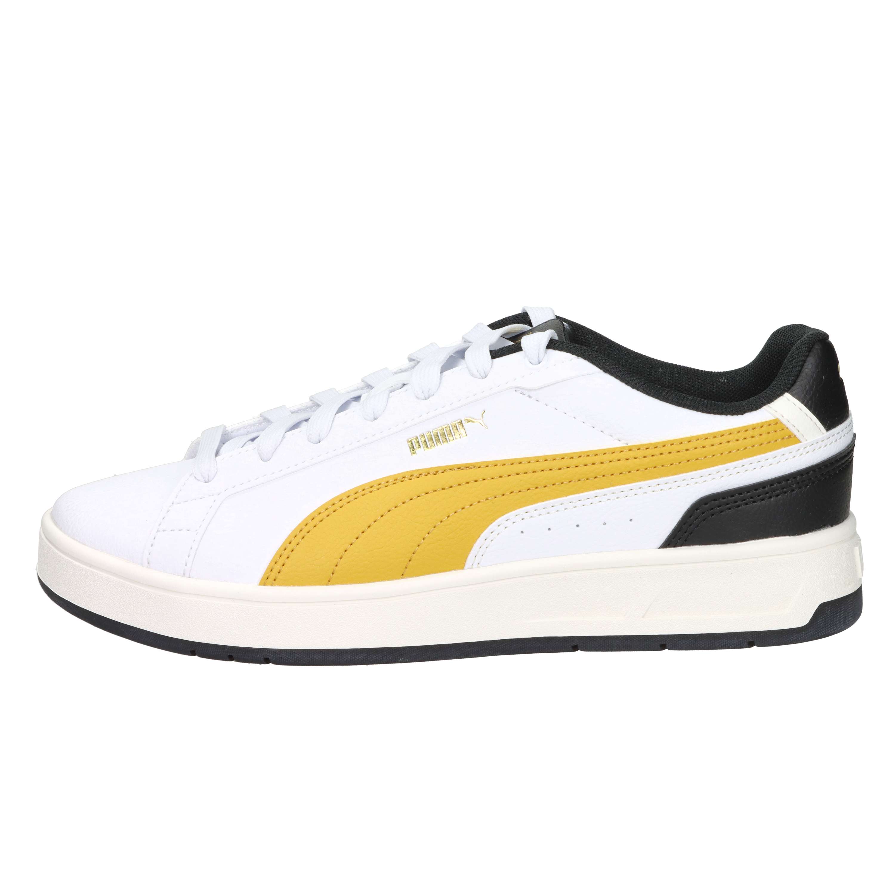 SNEAKERS BASSA 400284 BIANCO/GIALLO