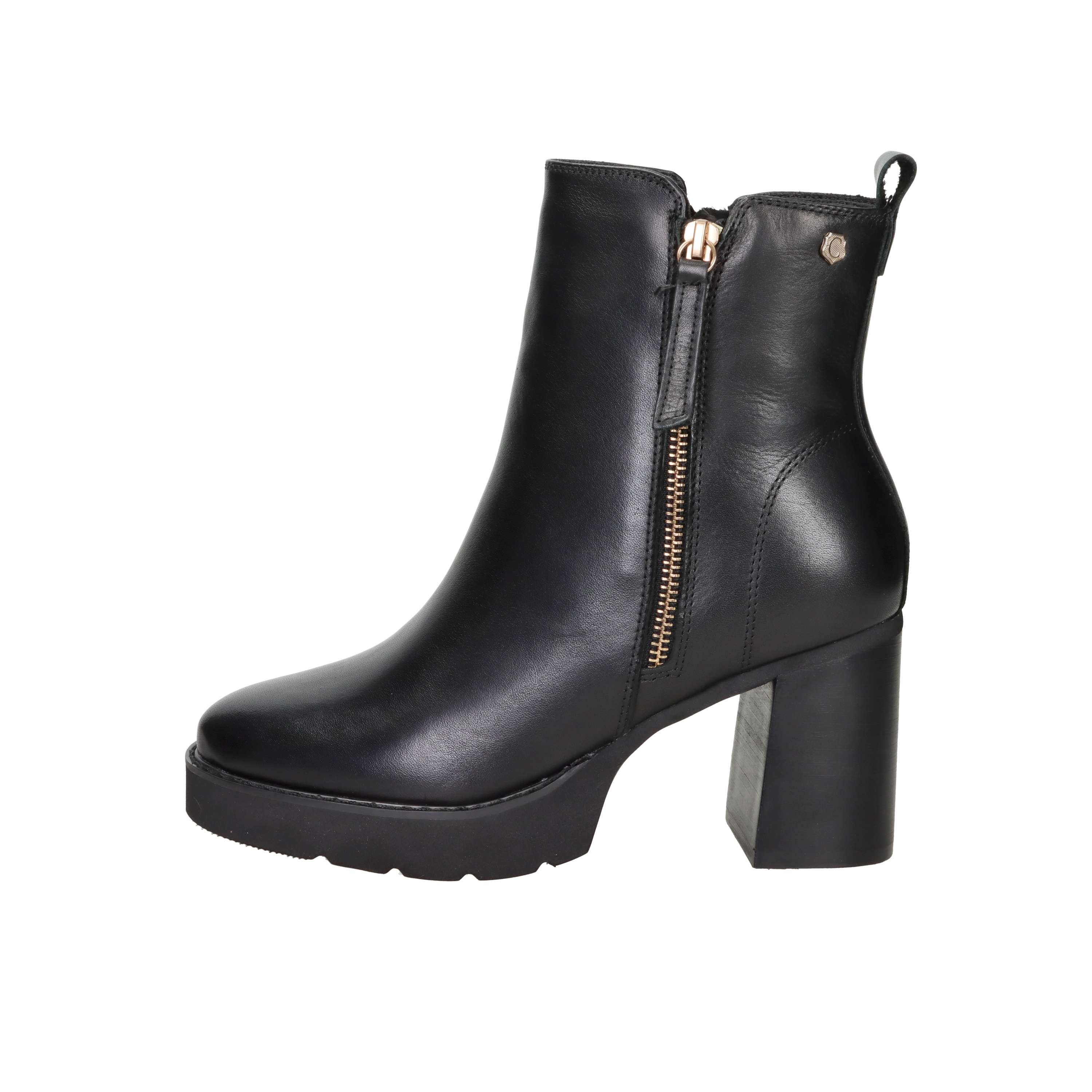 STIVALETTI TACCO 162602 NERO