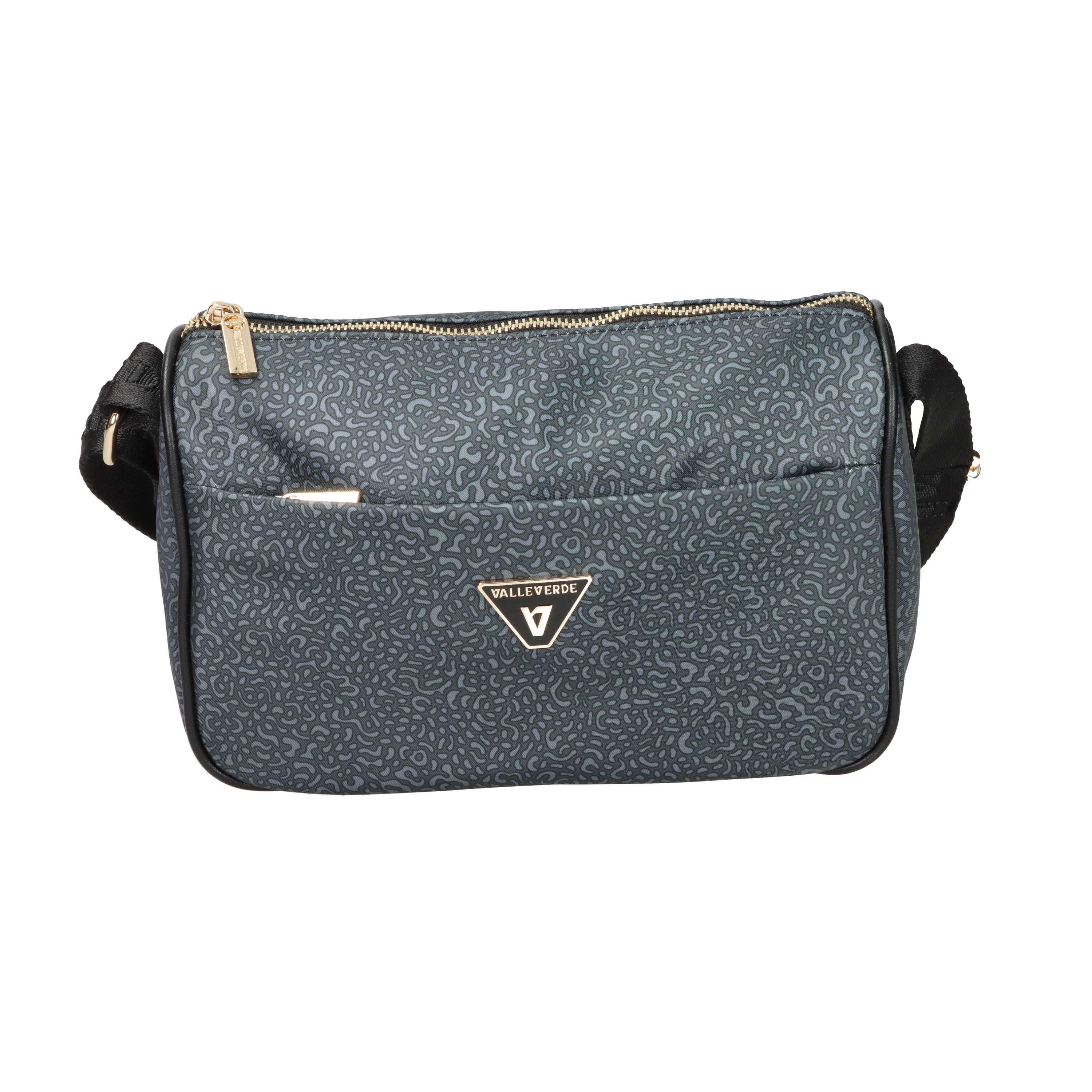BORSA A TRACOLLA 96720A NERO/GRIGIO