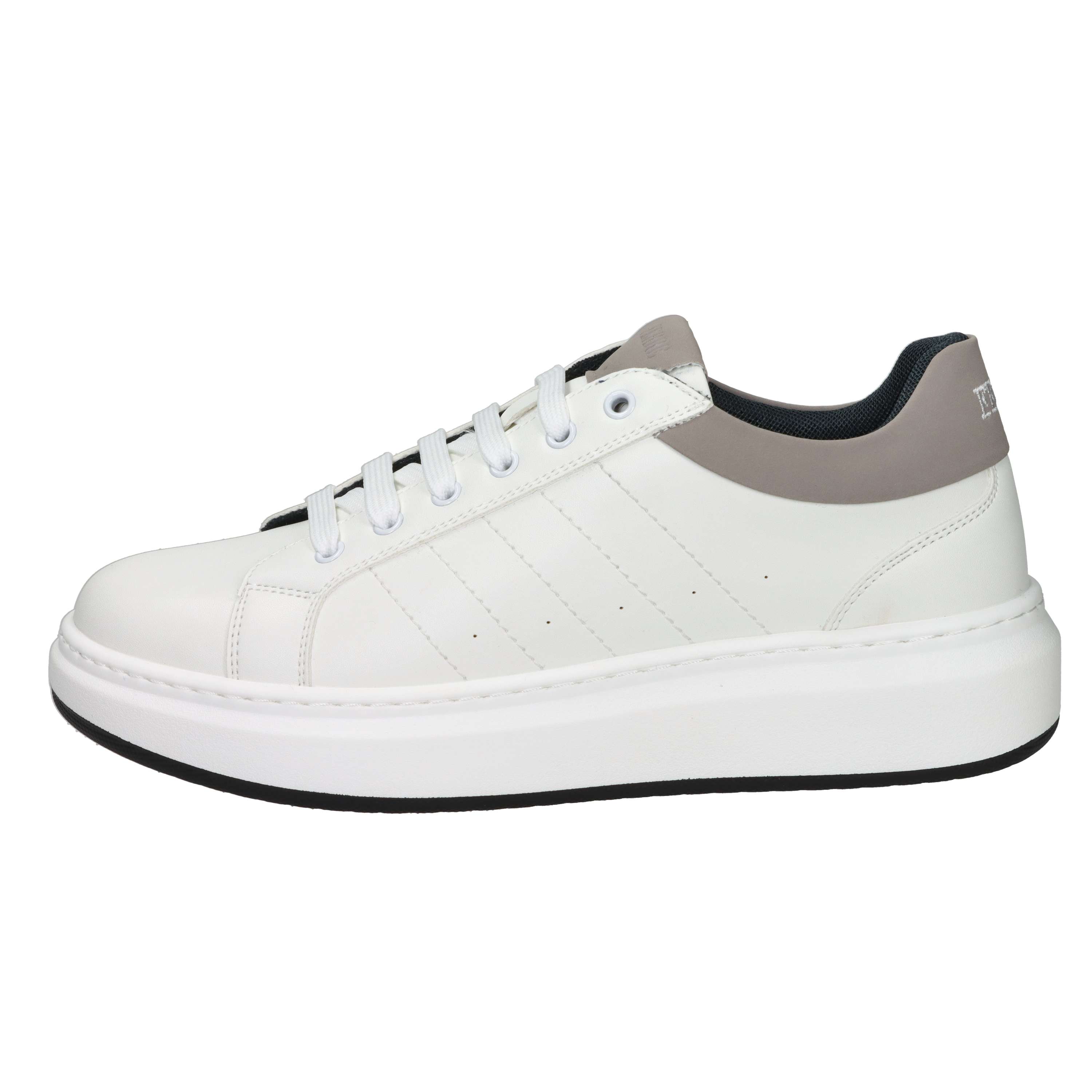 SNEAKERS BASSA FU-191 BIANCO/GRIGIO