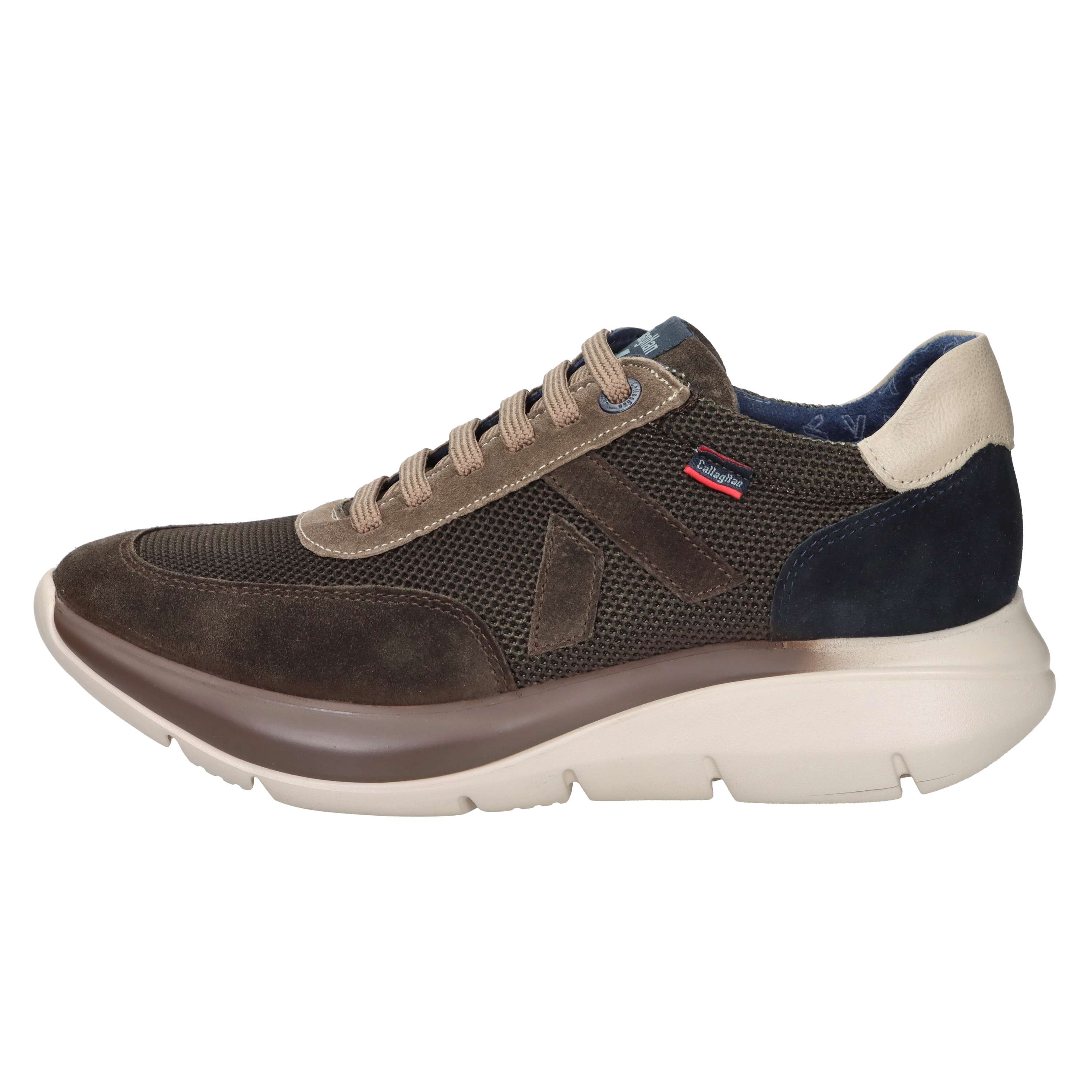 SNEAKERS BASSA 61203 MARRONE