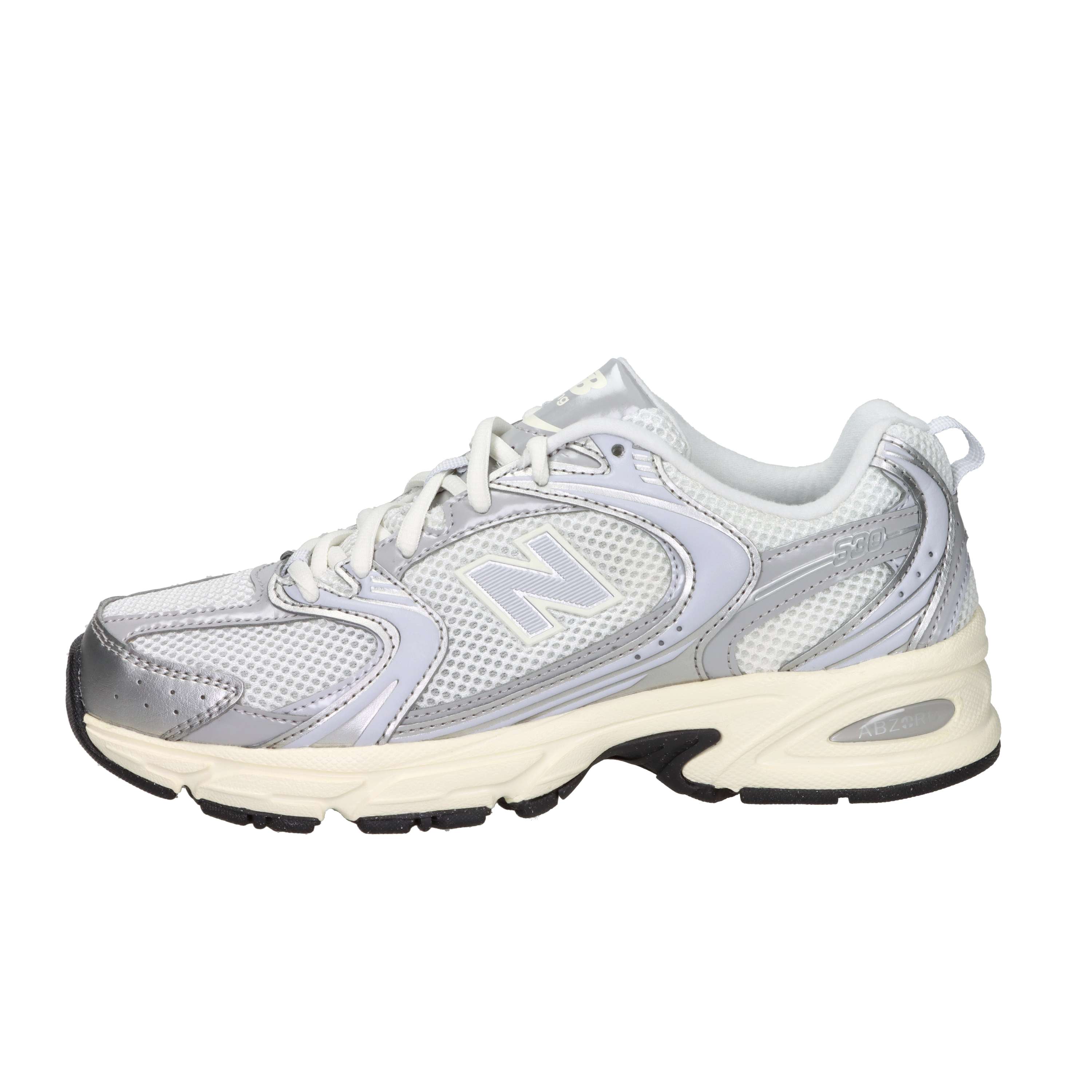 SNEAKERS BASSA U530SEA BIANCO/ARGENTO