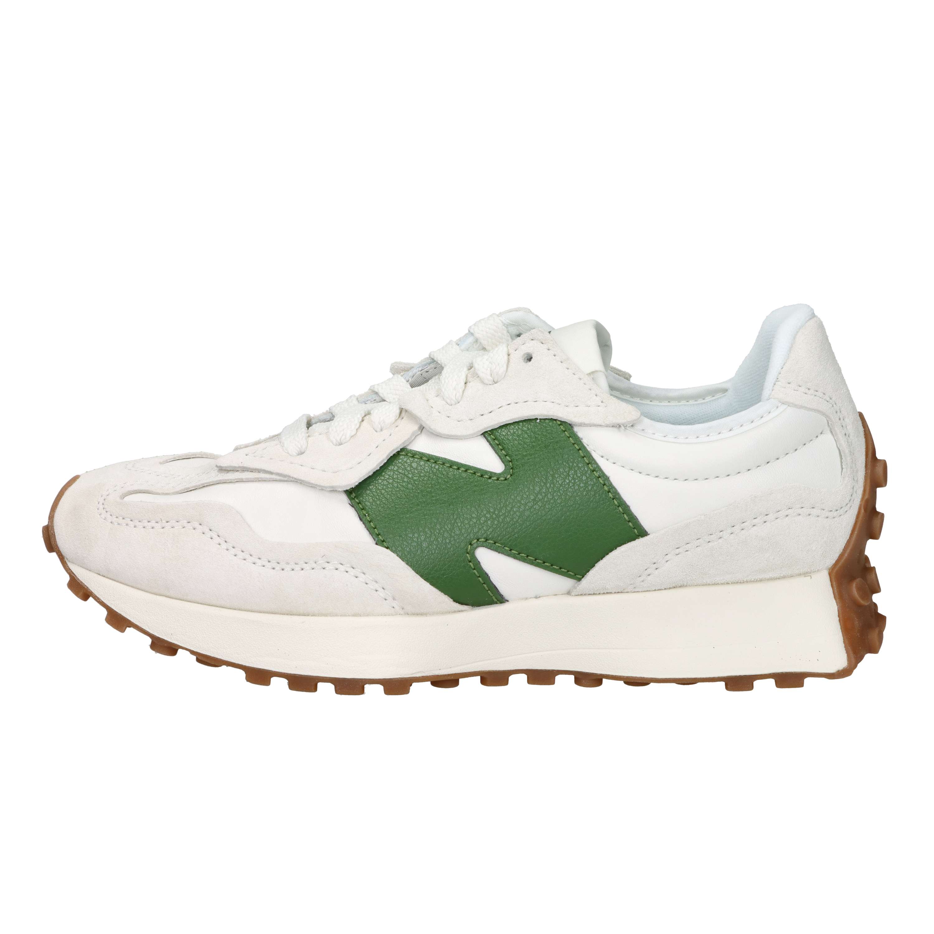 SNEAKERS BASSA U327WKN BIANCO/VERDE