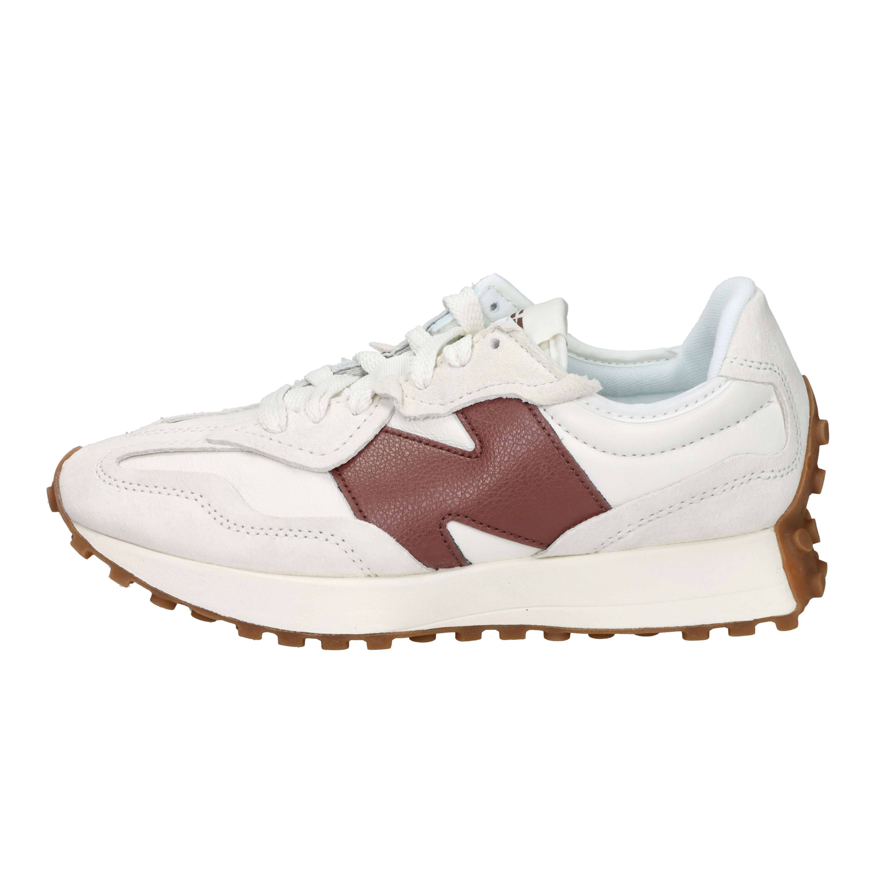 SNEAKERS BASSA U327WKM BIANCO/BORDEAUX