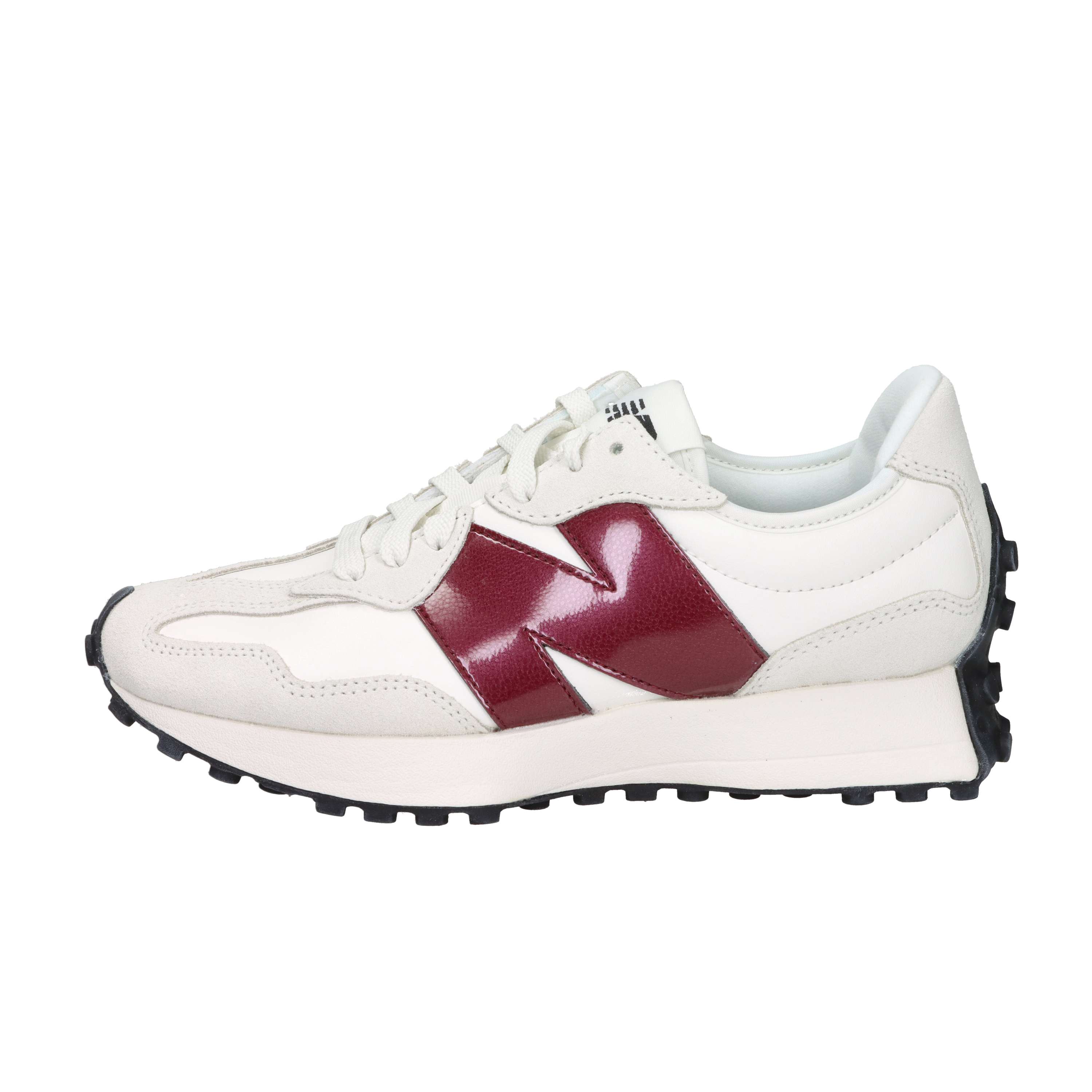 SNEAKERS BASSA WS327JWC BIANCO/BORDEAUX