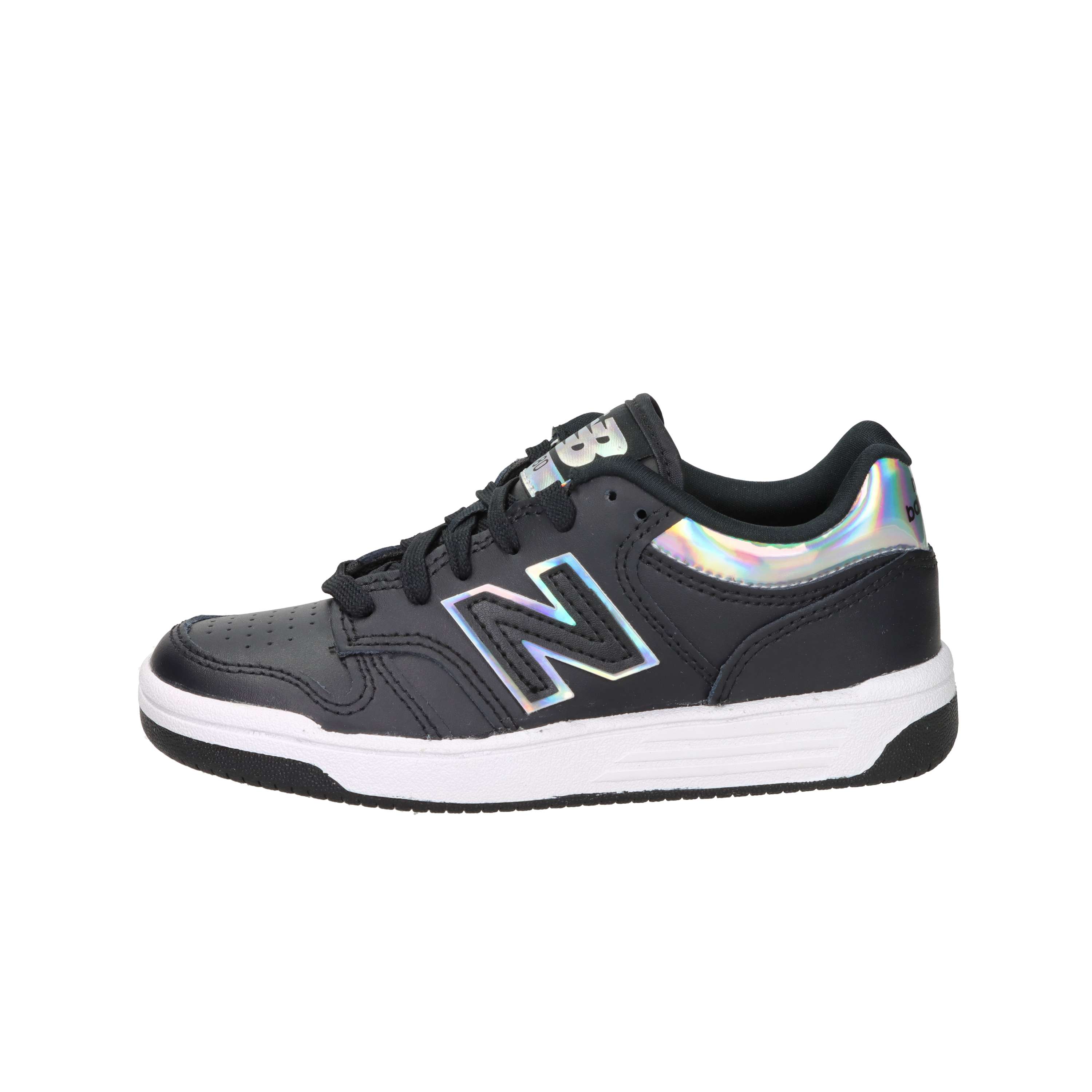 SNEAKERS BASSA PSB480KB NERO/ARGENTO