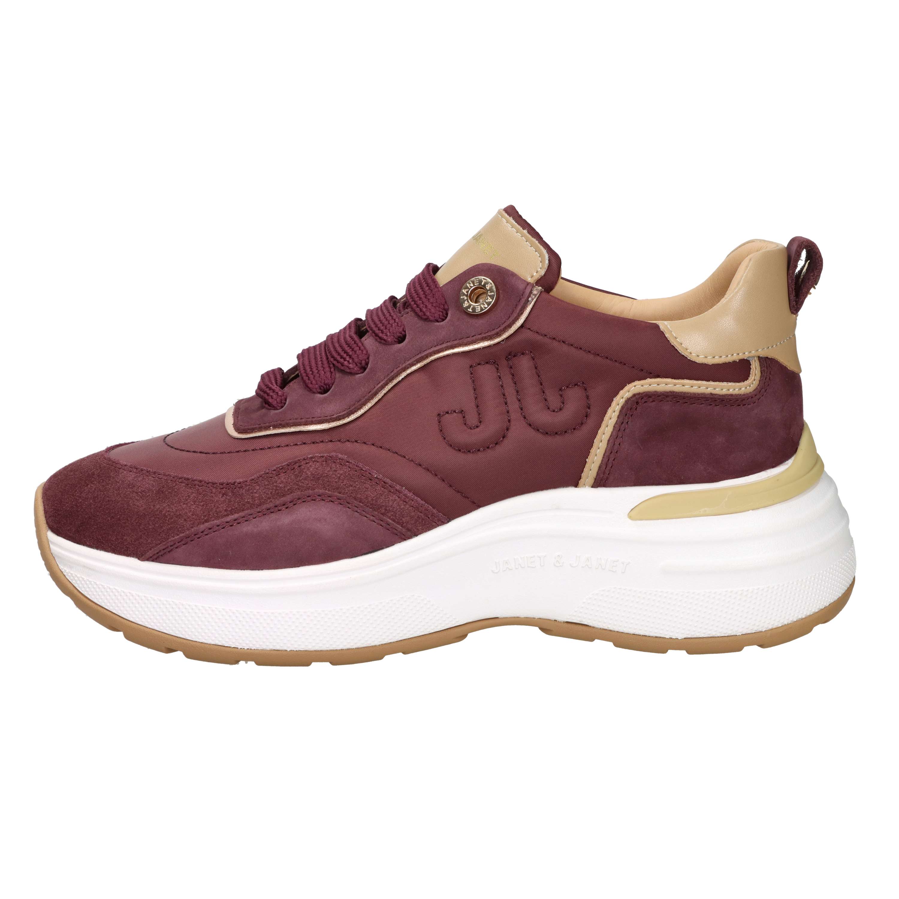 SNEAKERS BASSA J-382 BORDEAUX