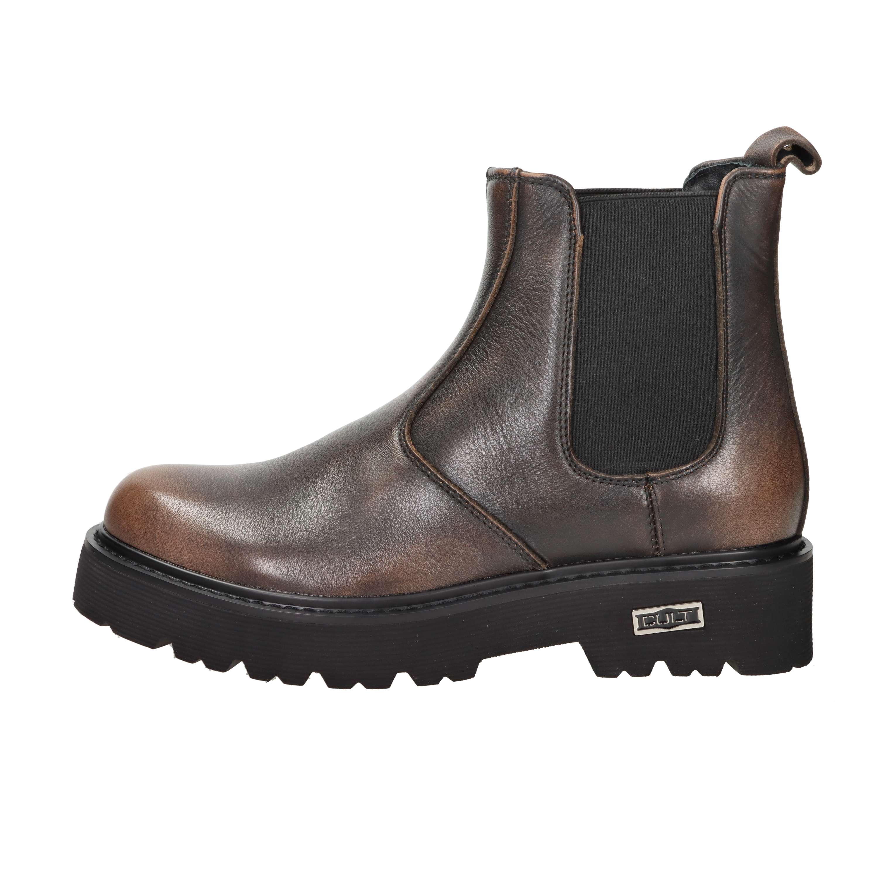 MEZZO STIVALETTO CLM455000 MARRONE