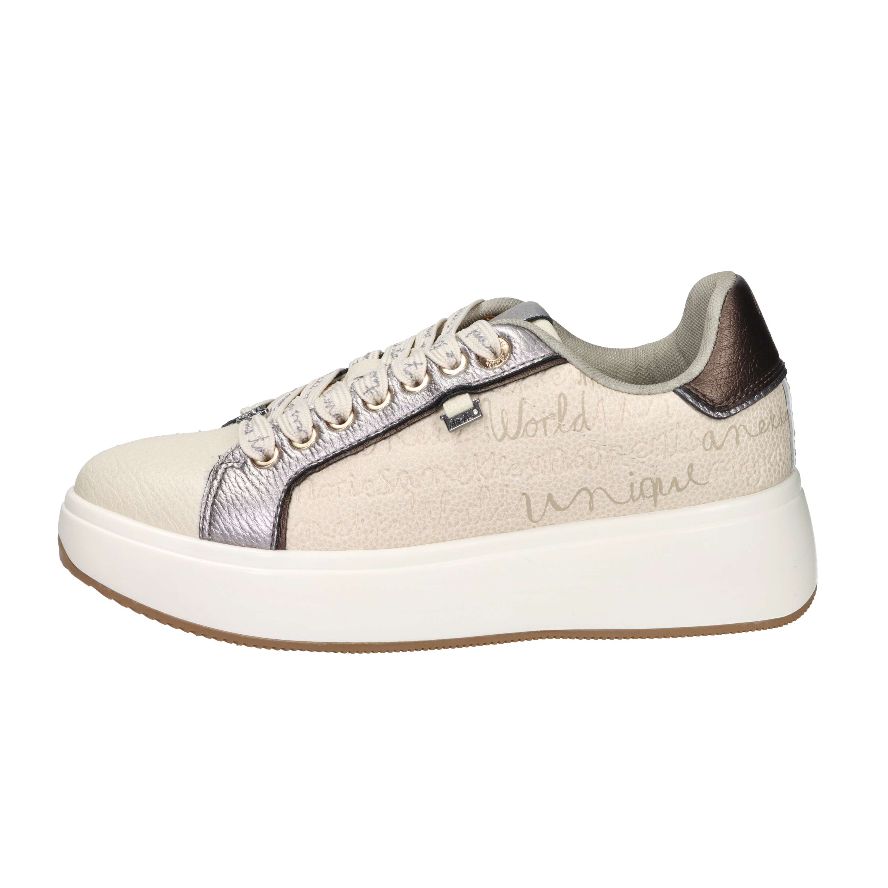 SNEAKERS BASSA ROMA 413 PANNA
