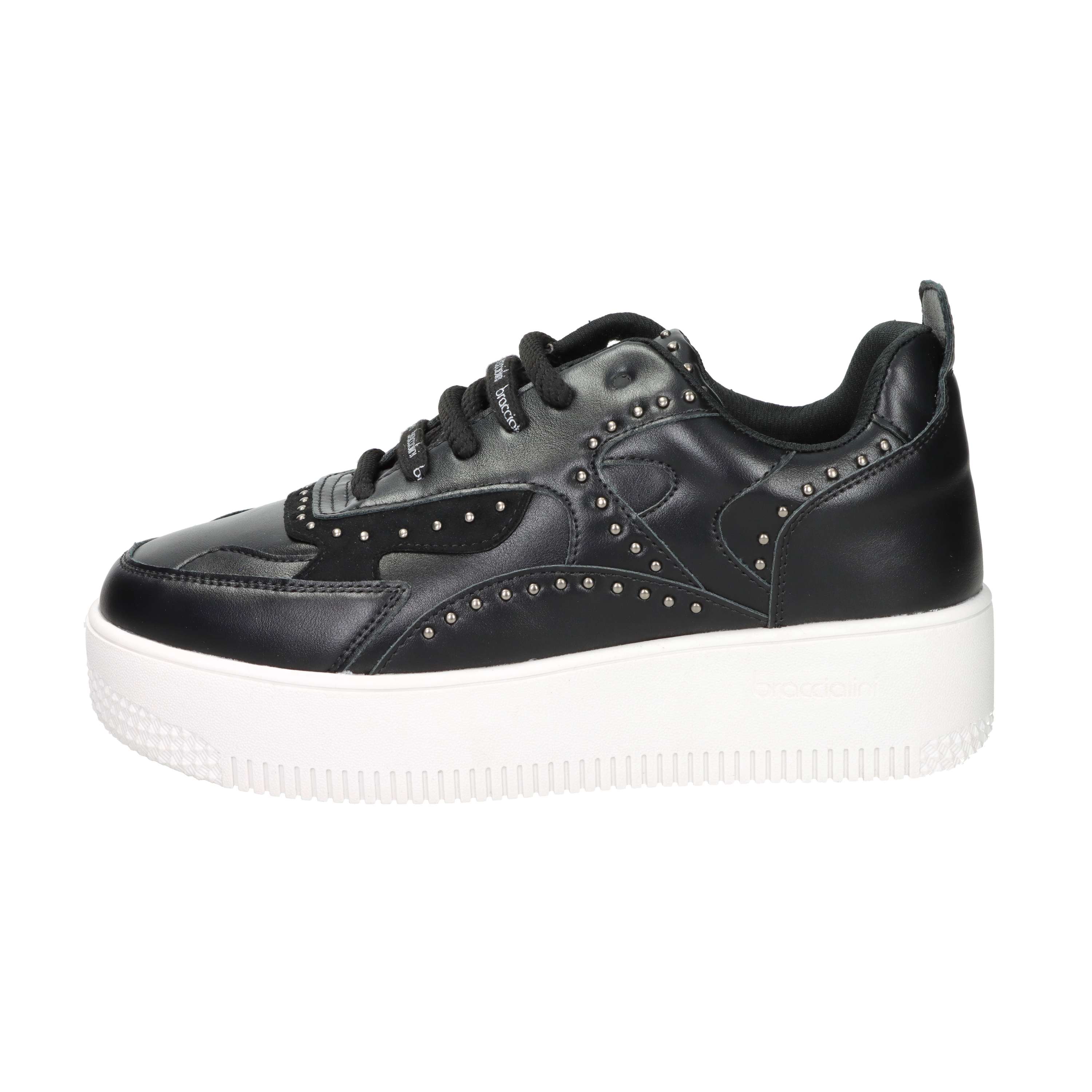 SNEAKERS BASSA B105 NERO