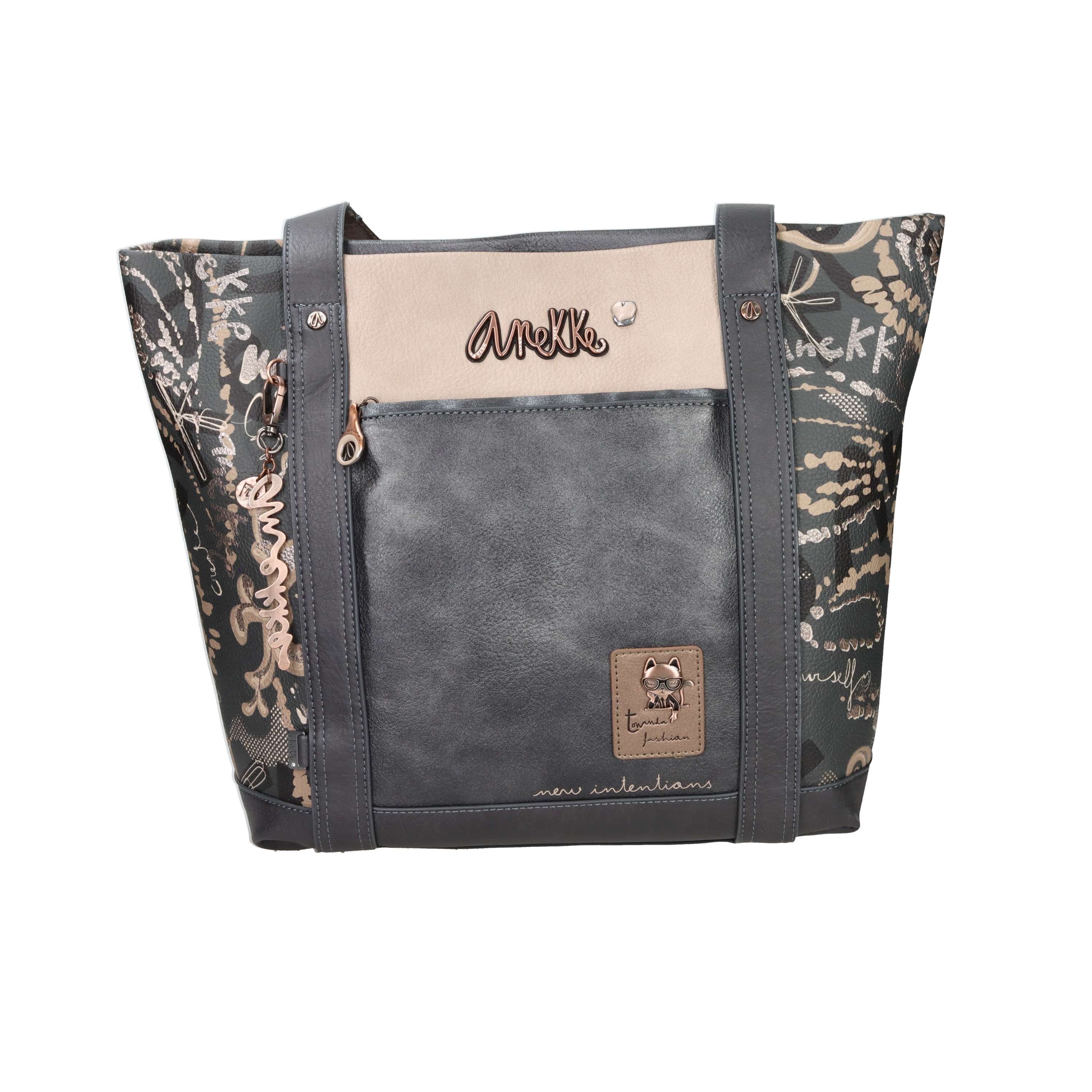BORSA A SPALLA 41782-272 ANTRACITE