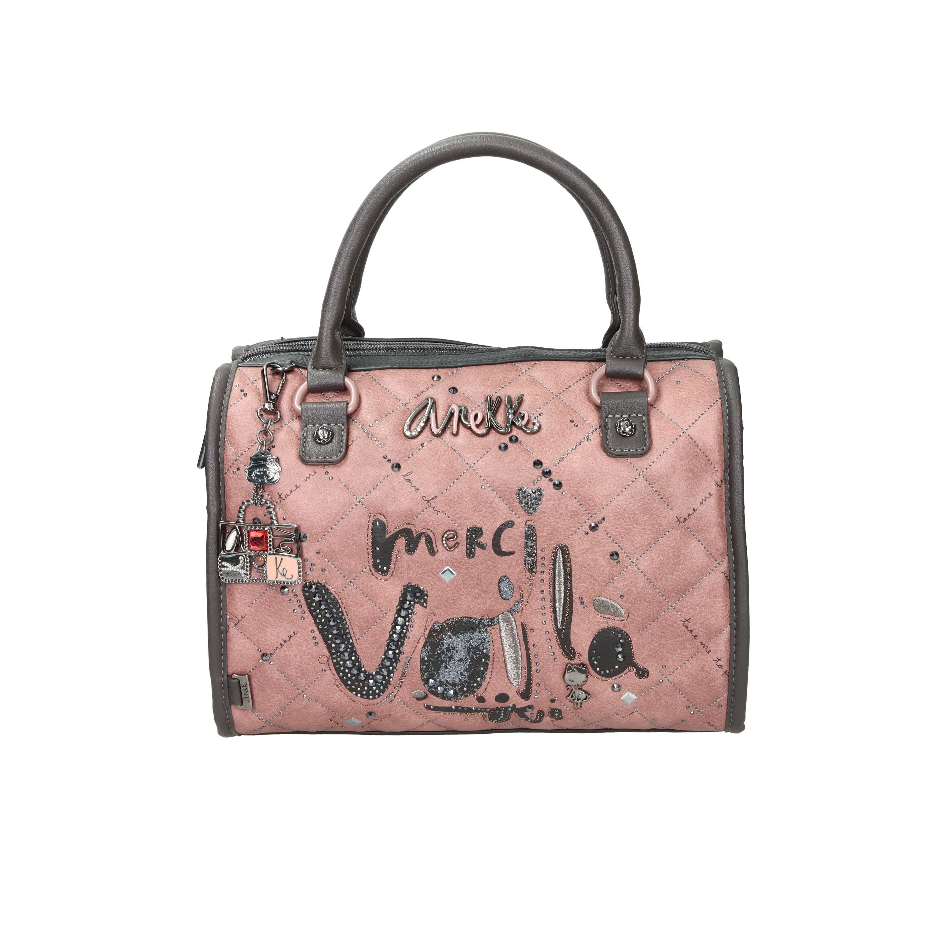 BORSA A MANO 41811-345 ROSA ANTICO