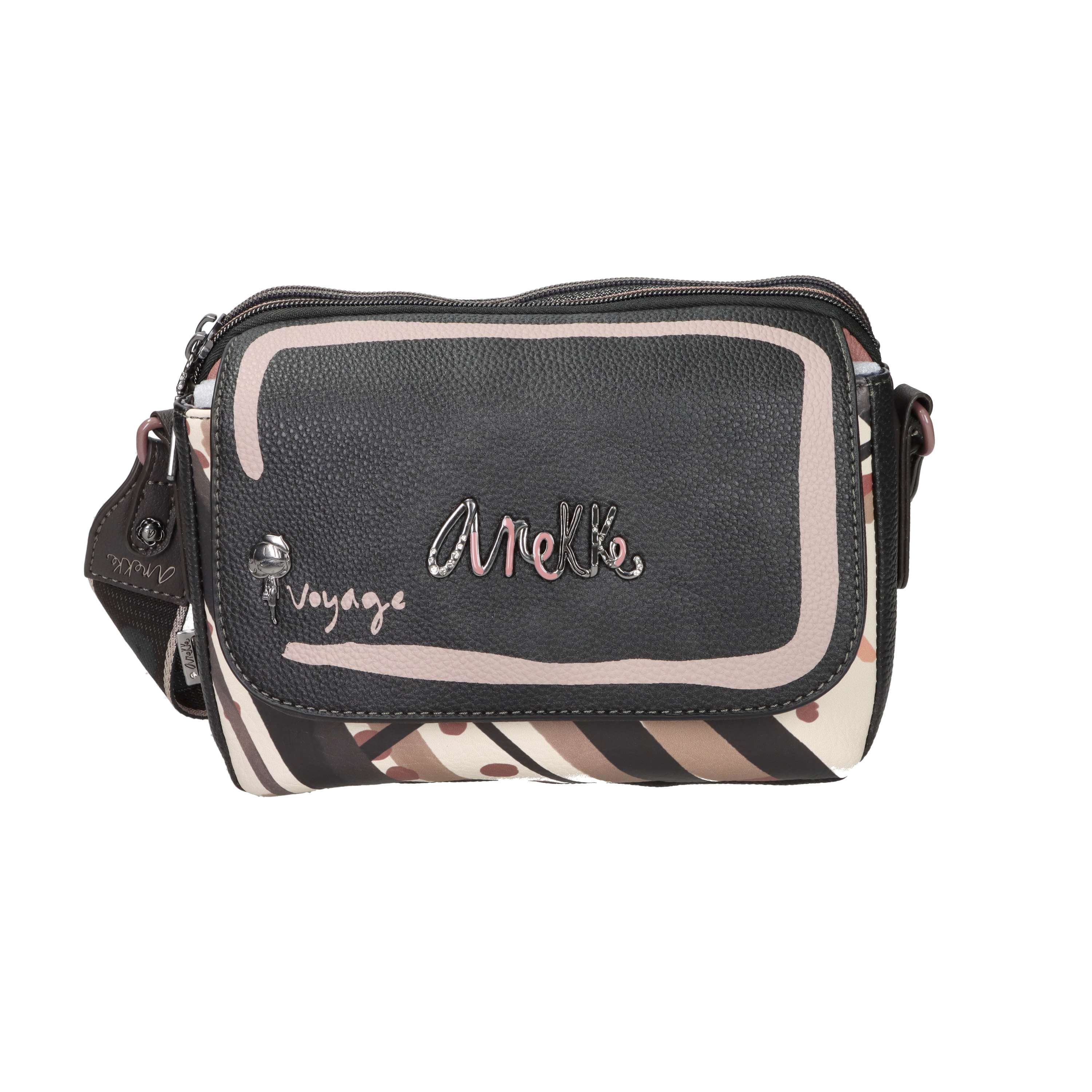 BORSA A TRACOLLA 41813-349 ROSA ANTICO