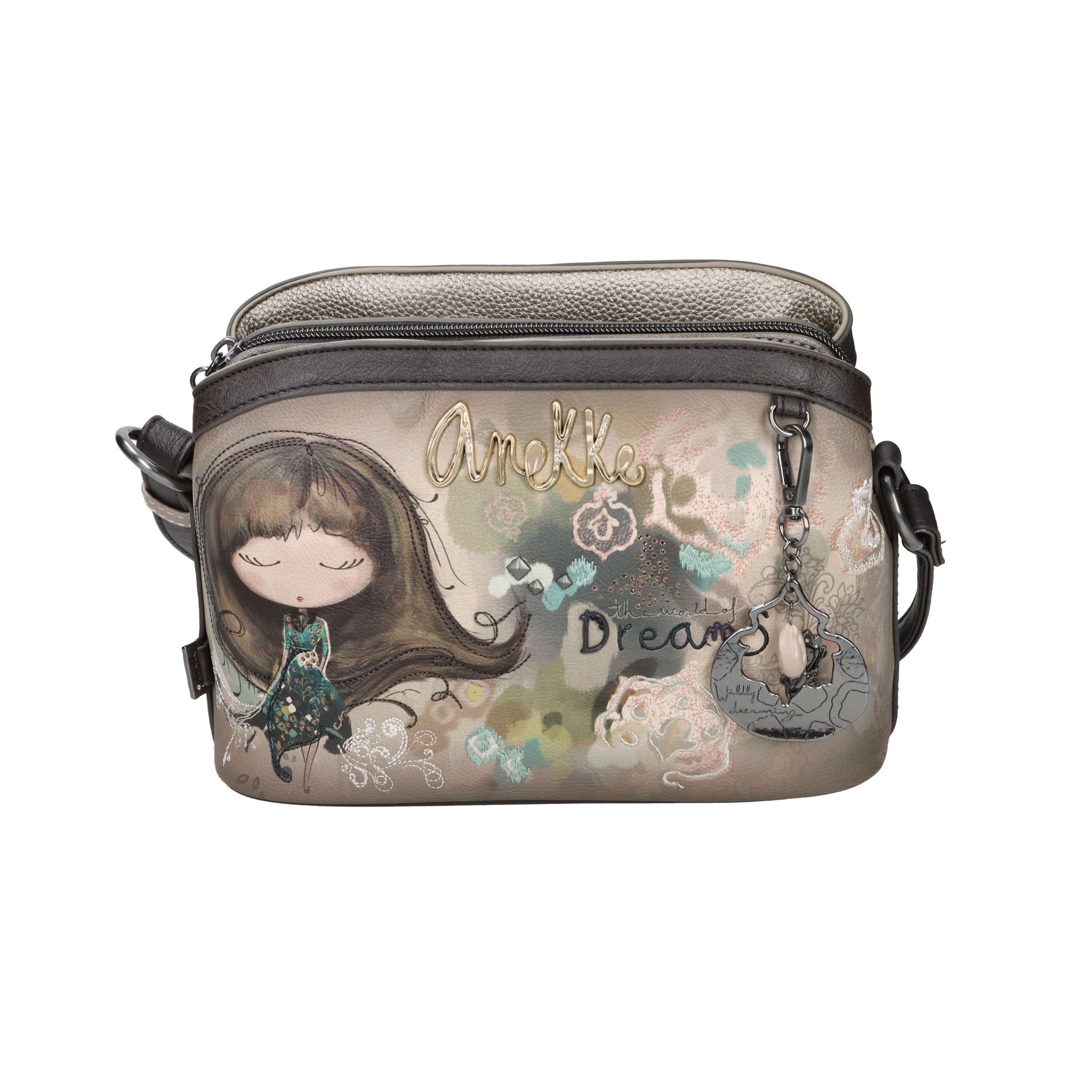 BORSA A TRACOLLA 41703-258 ANTRACITE
