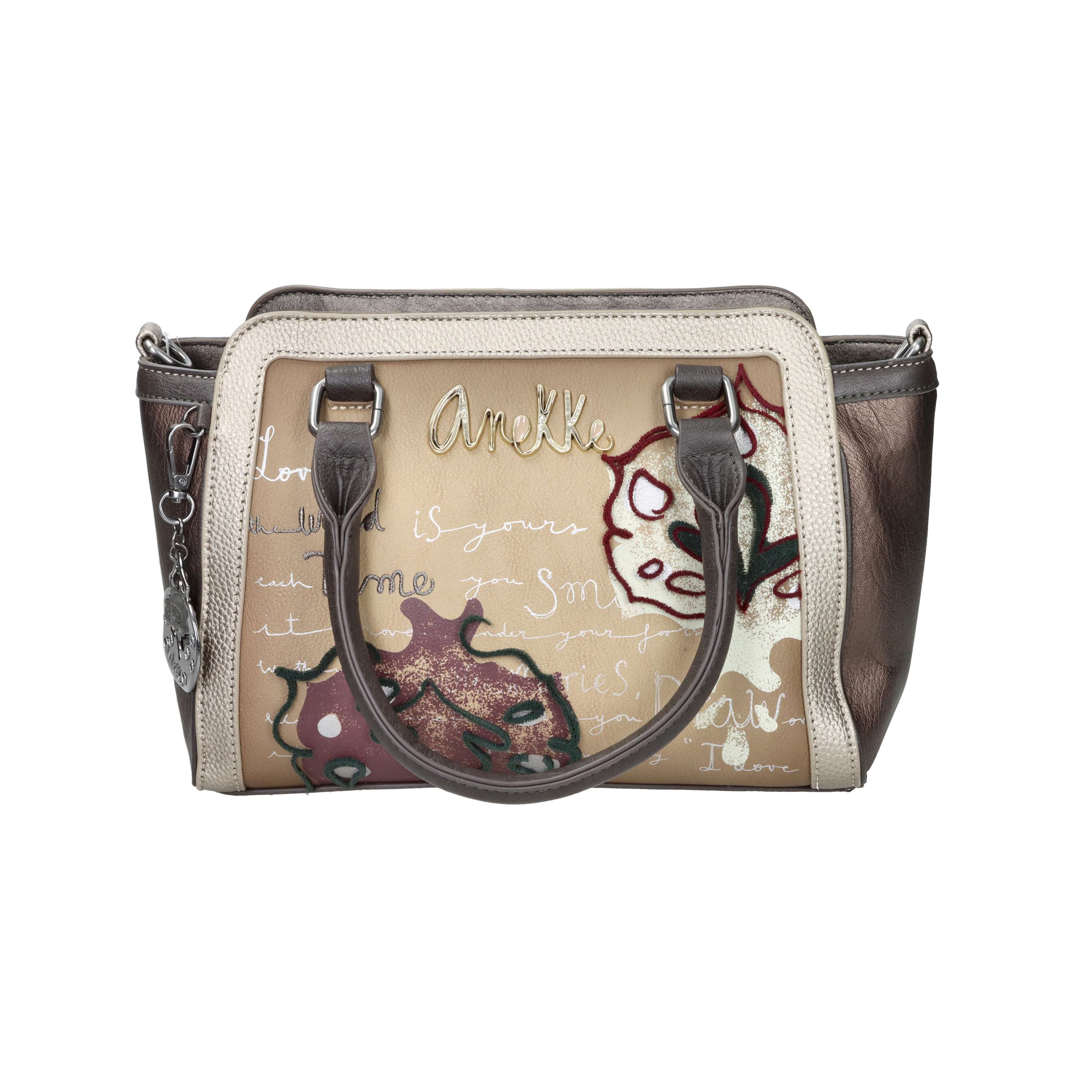 BORSA A TRACOLLA 41711-032 BRONZO