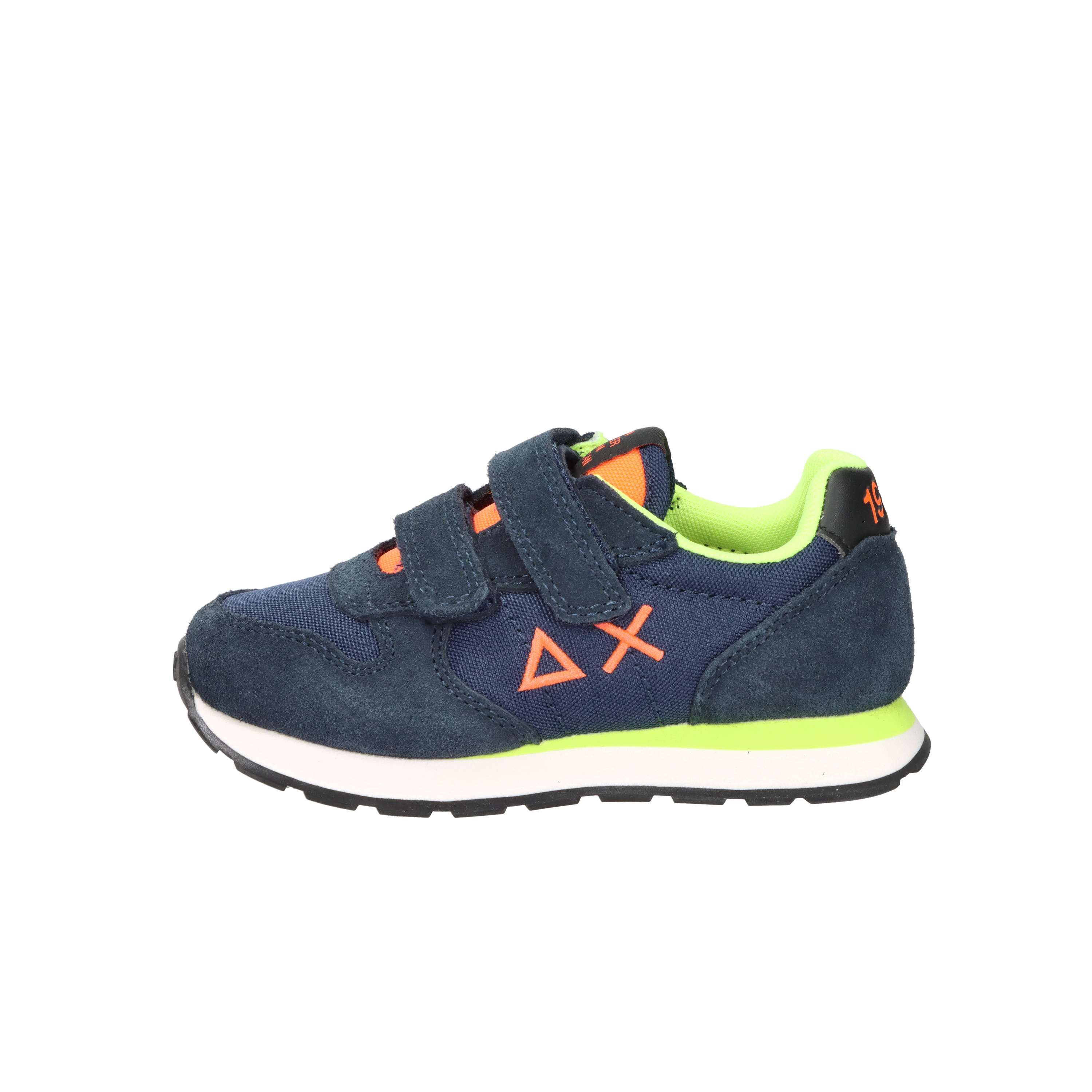 SNEAKERS BASSA Z45302B BLU/FLUO