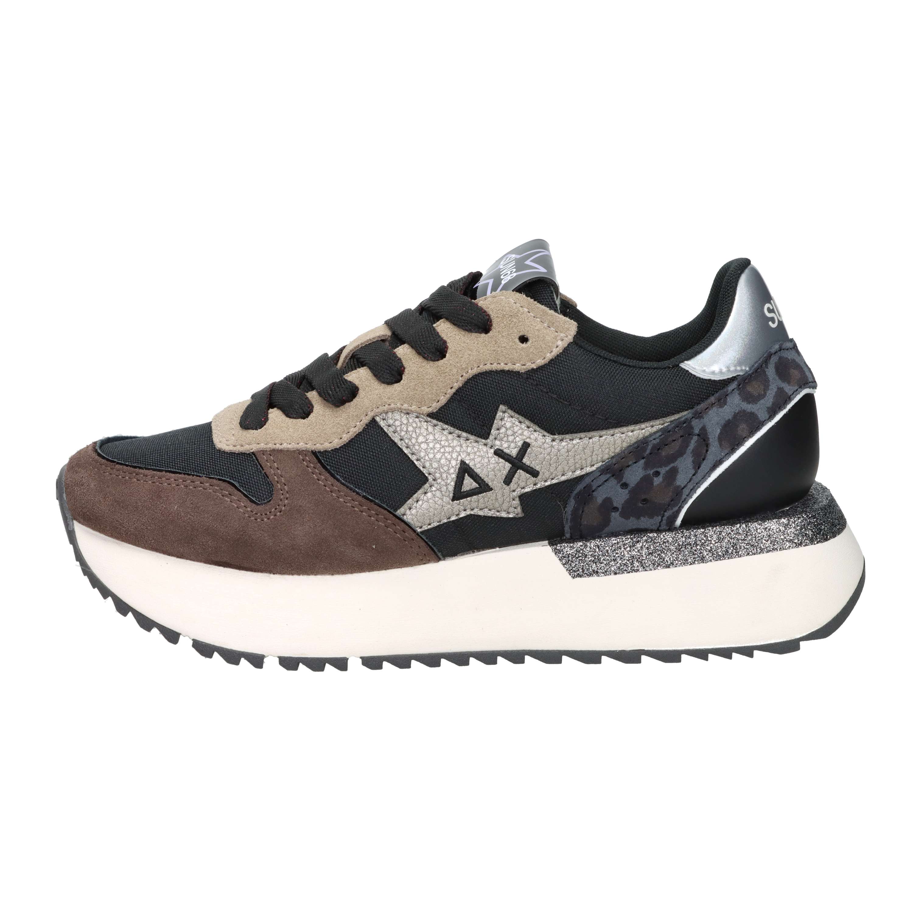 SNEAKERS BASSA Z45221 NERO/MARRONE