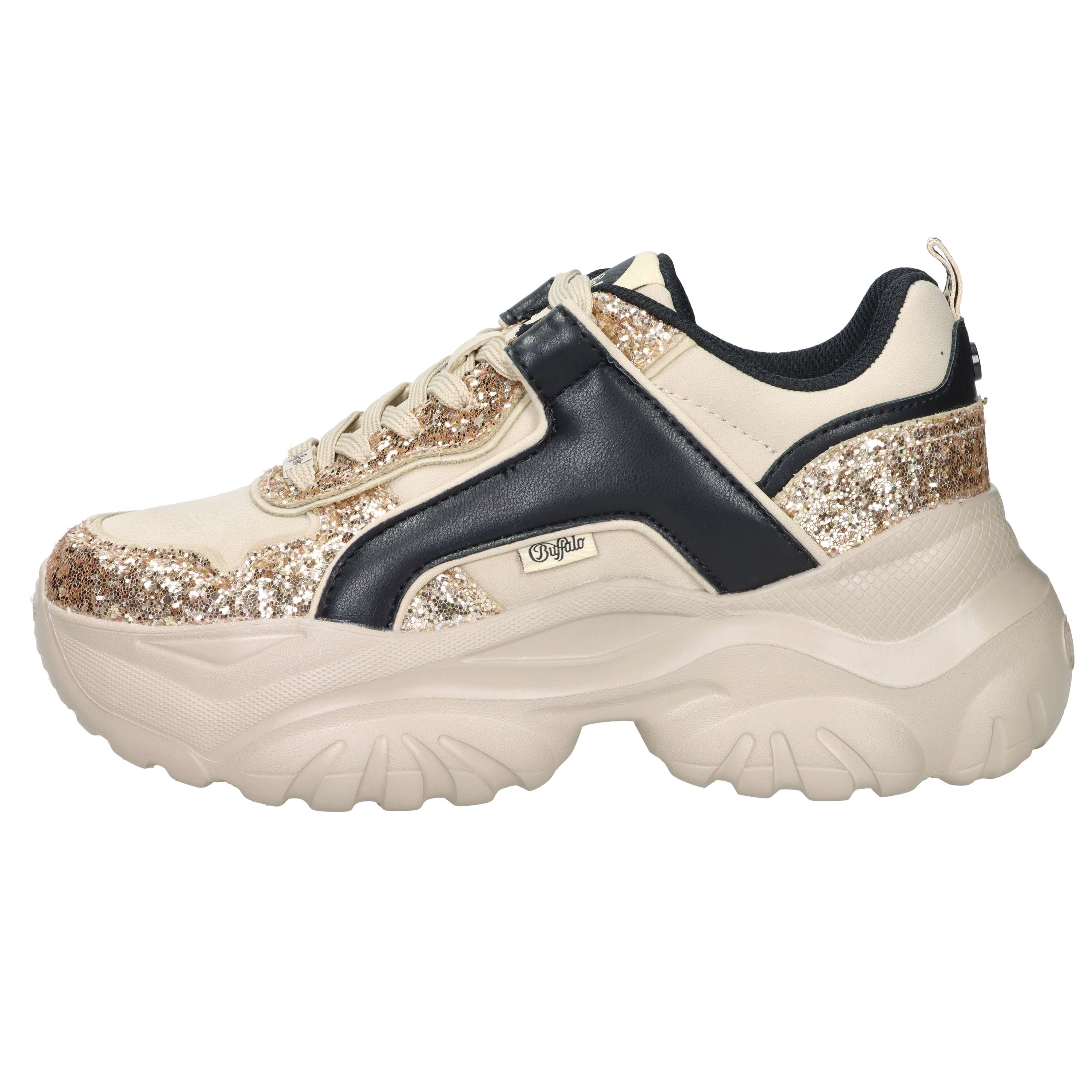 SNEAKERS BASSA BN1636517 BEIGE/ORO