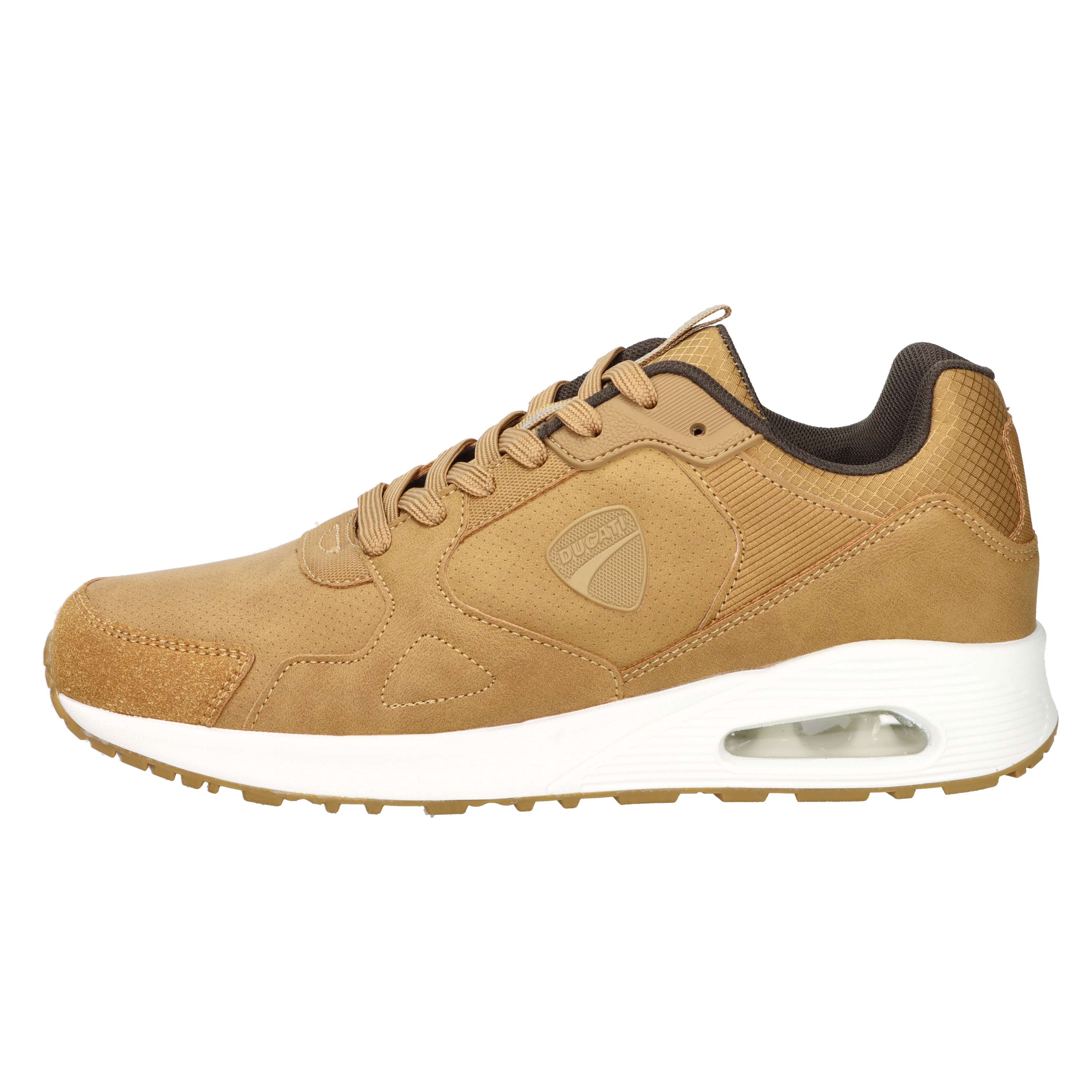 SNEAKERS BASSA DU25M110 SENAPE