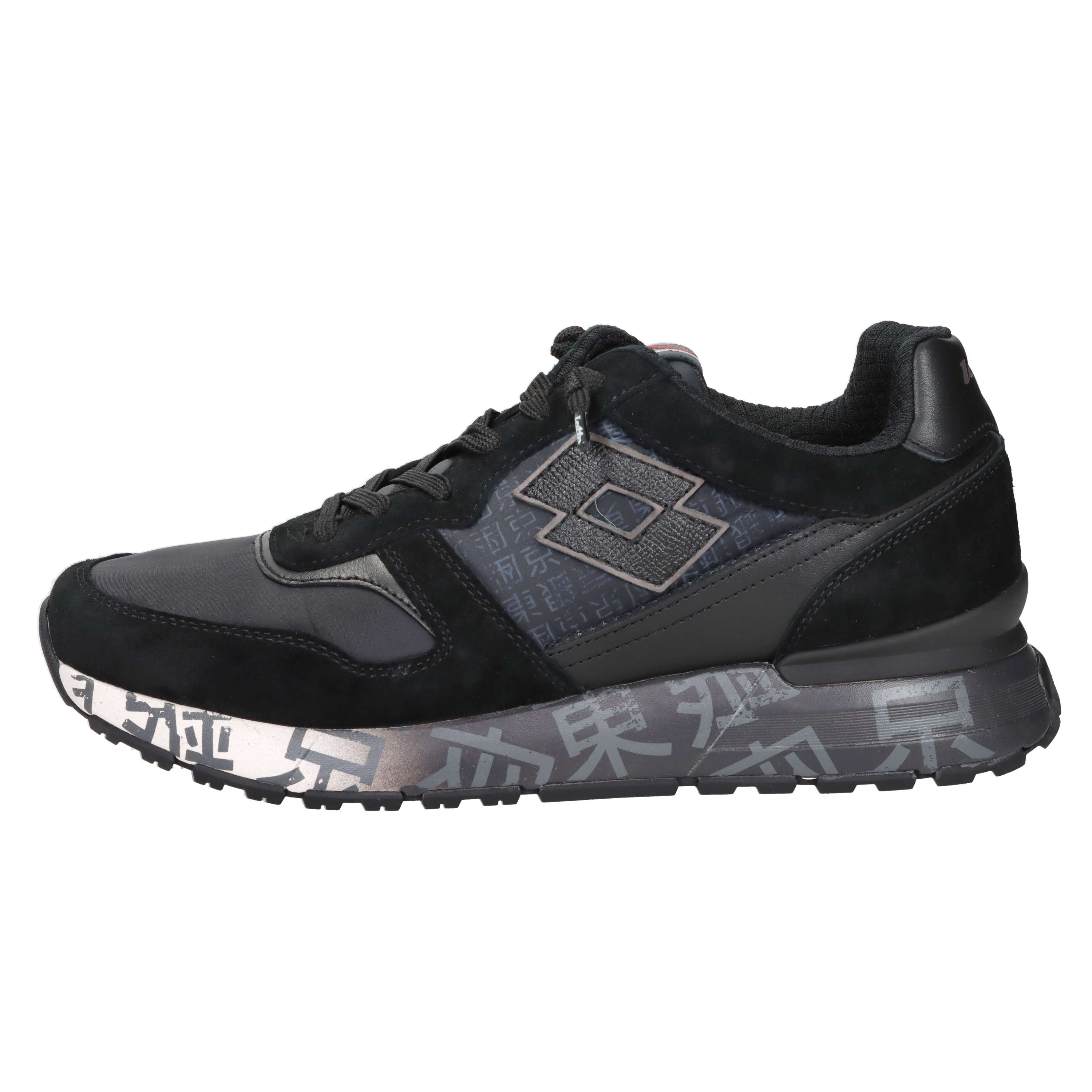 SNEAKERS BASSA 223152 NERO