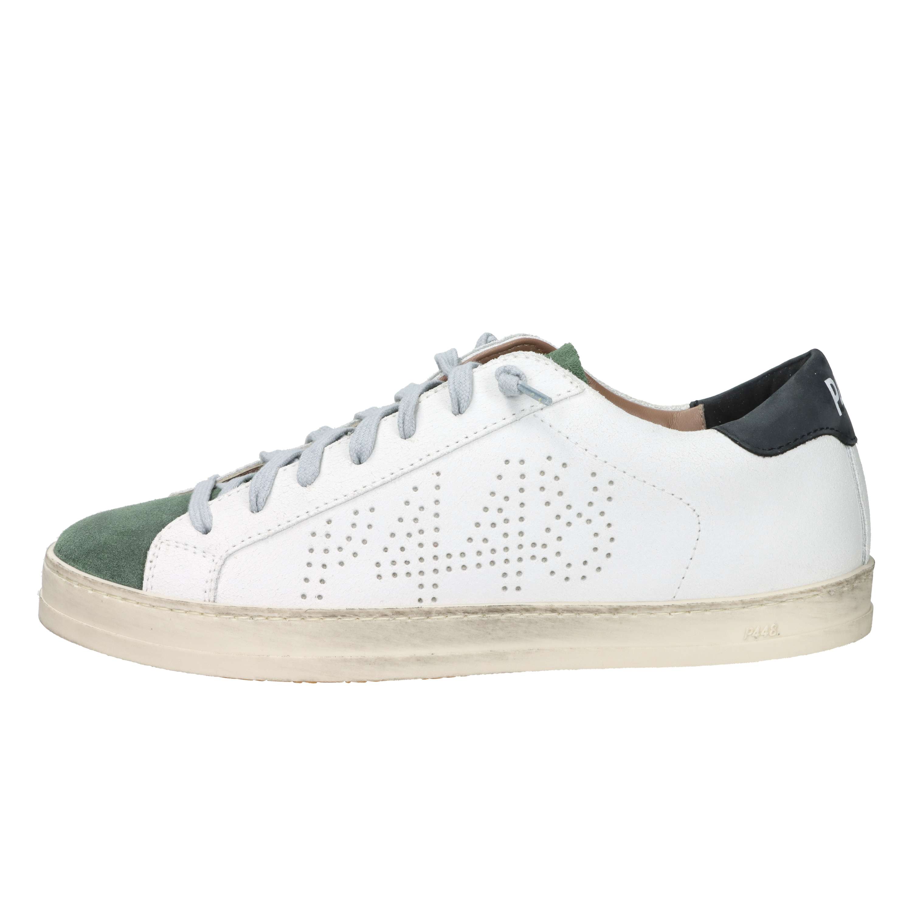 SNEAKERS BASSA S23JHON-M BIANCO/VERDE