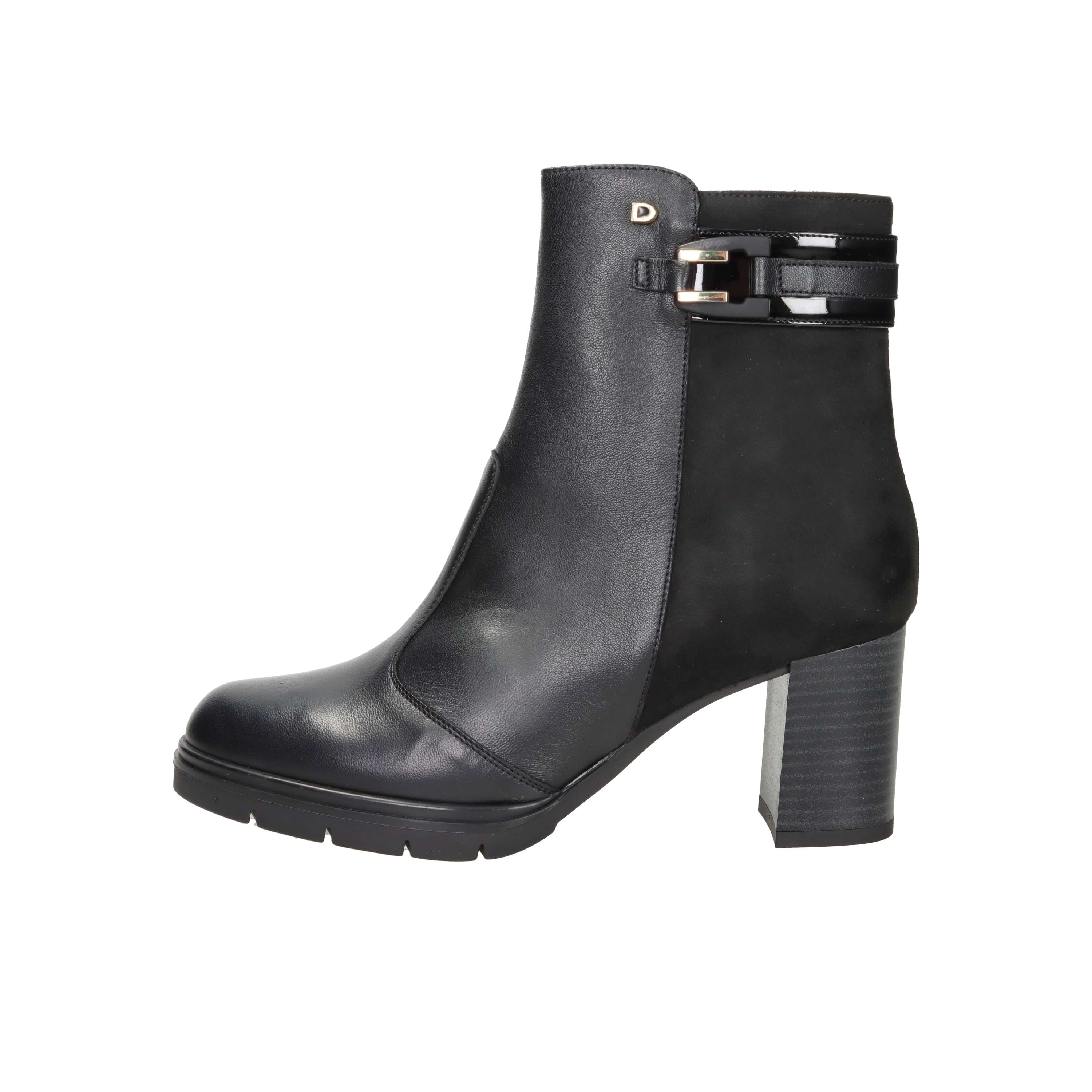 STIVALETTI TACCO 525865DM NERO