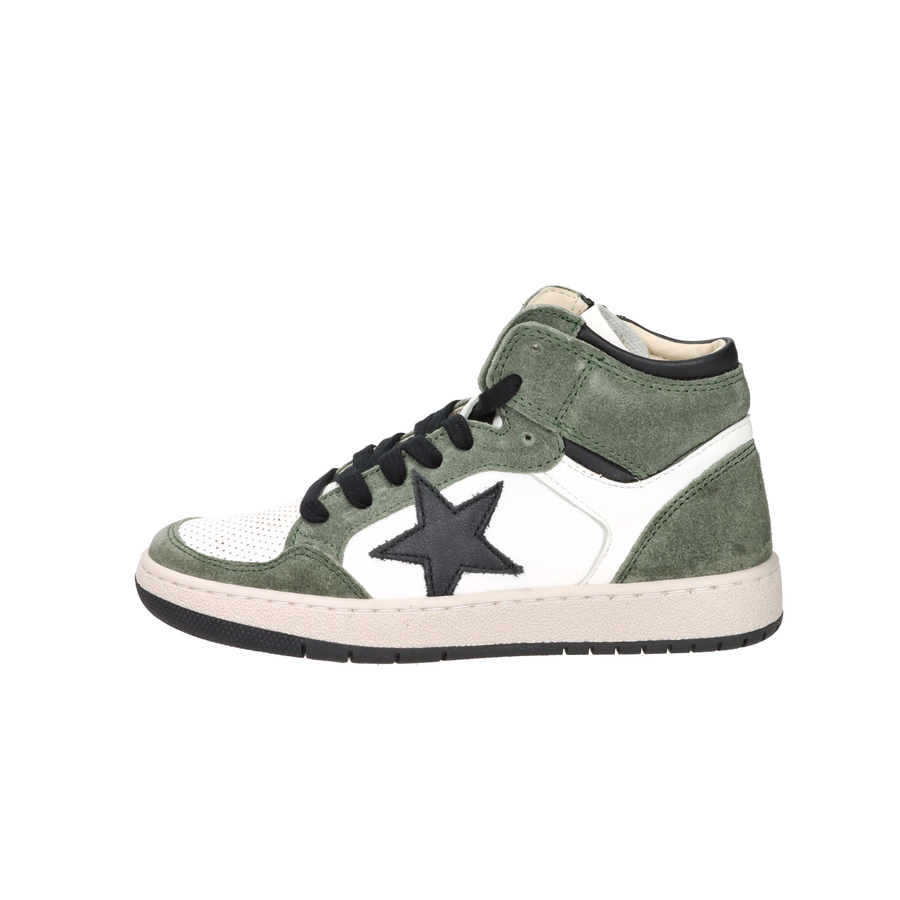 SNEAKERS ALTA C7853.61 BIANCO/VERDONE