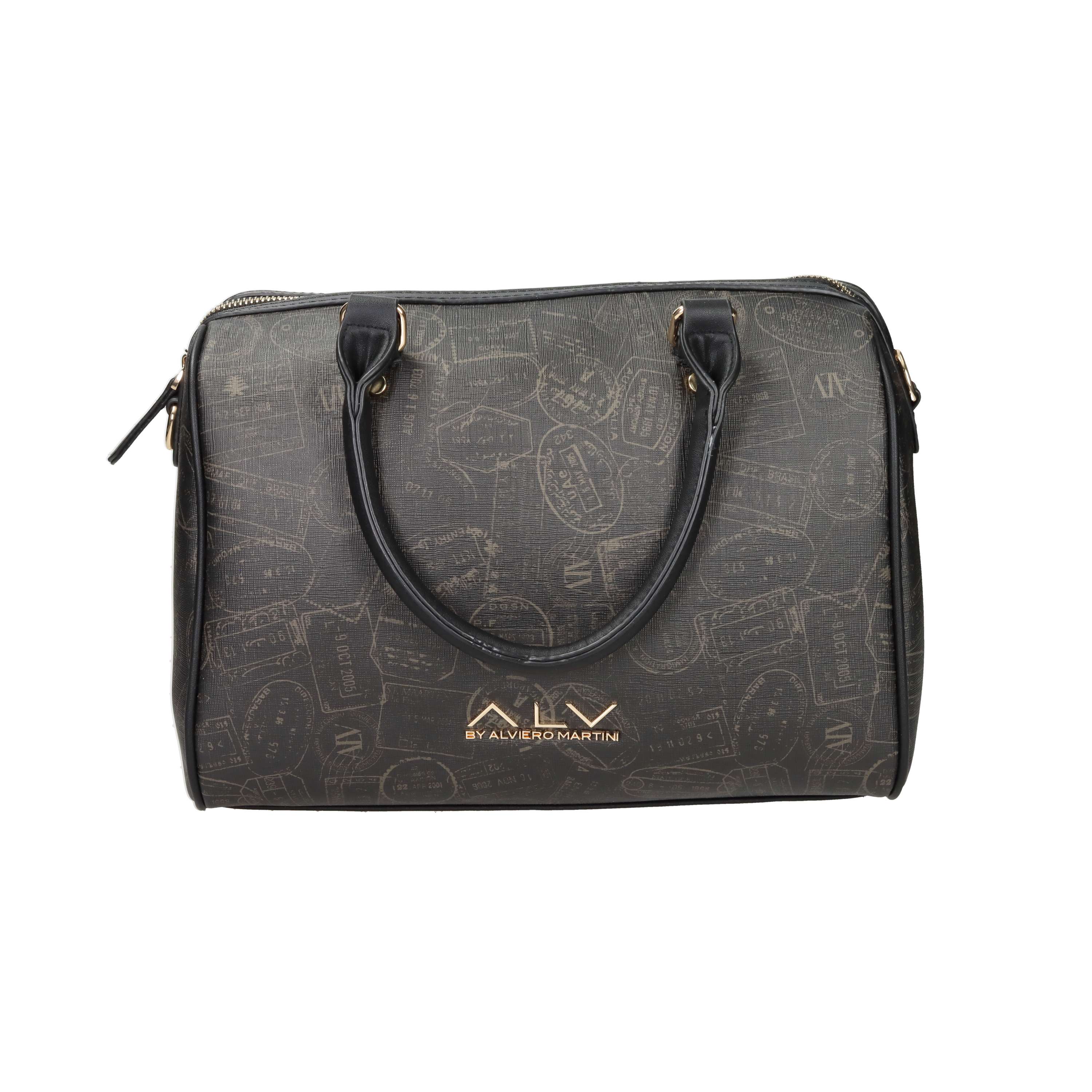 BORSA A MANO ALVB7118 NERO