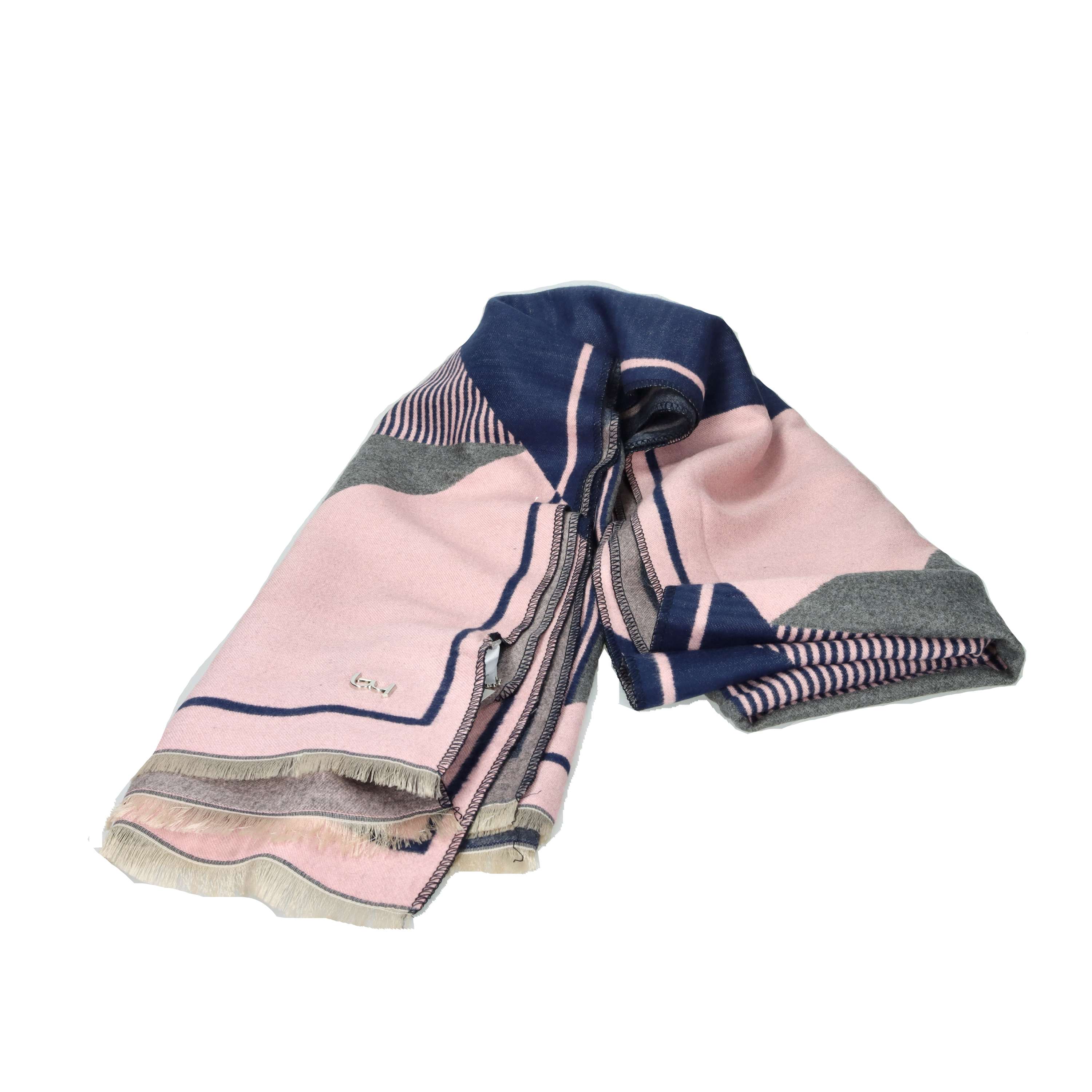 SCIARPA 20BYB23855019 BLU/ROSA