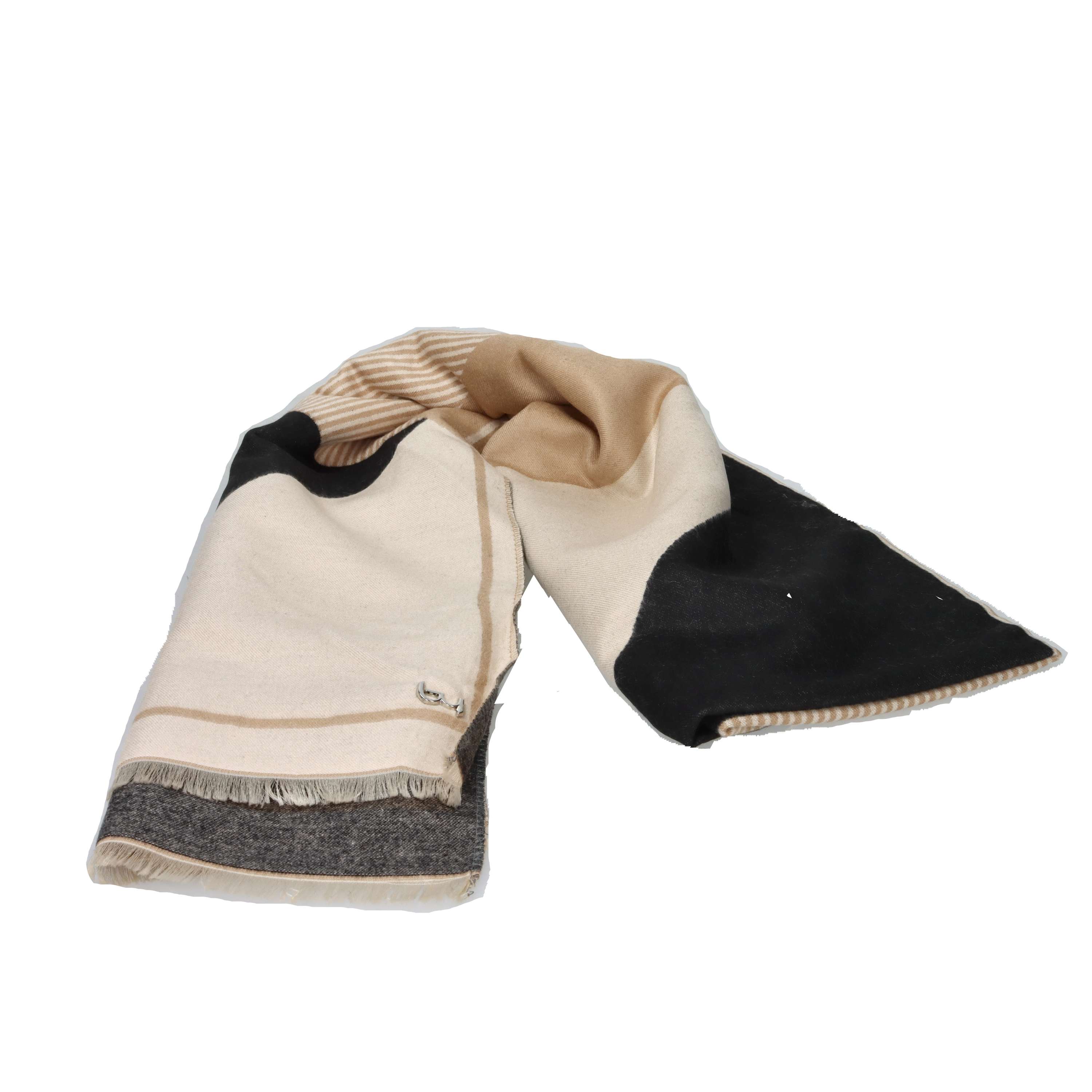 SCIARPA 20BYB23855019 BEIGE/NERO