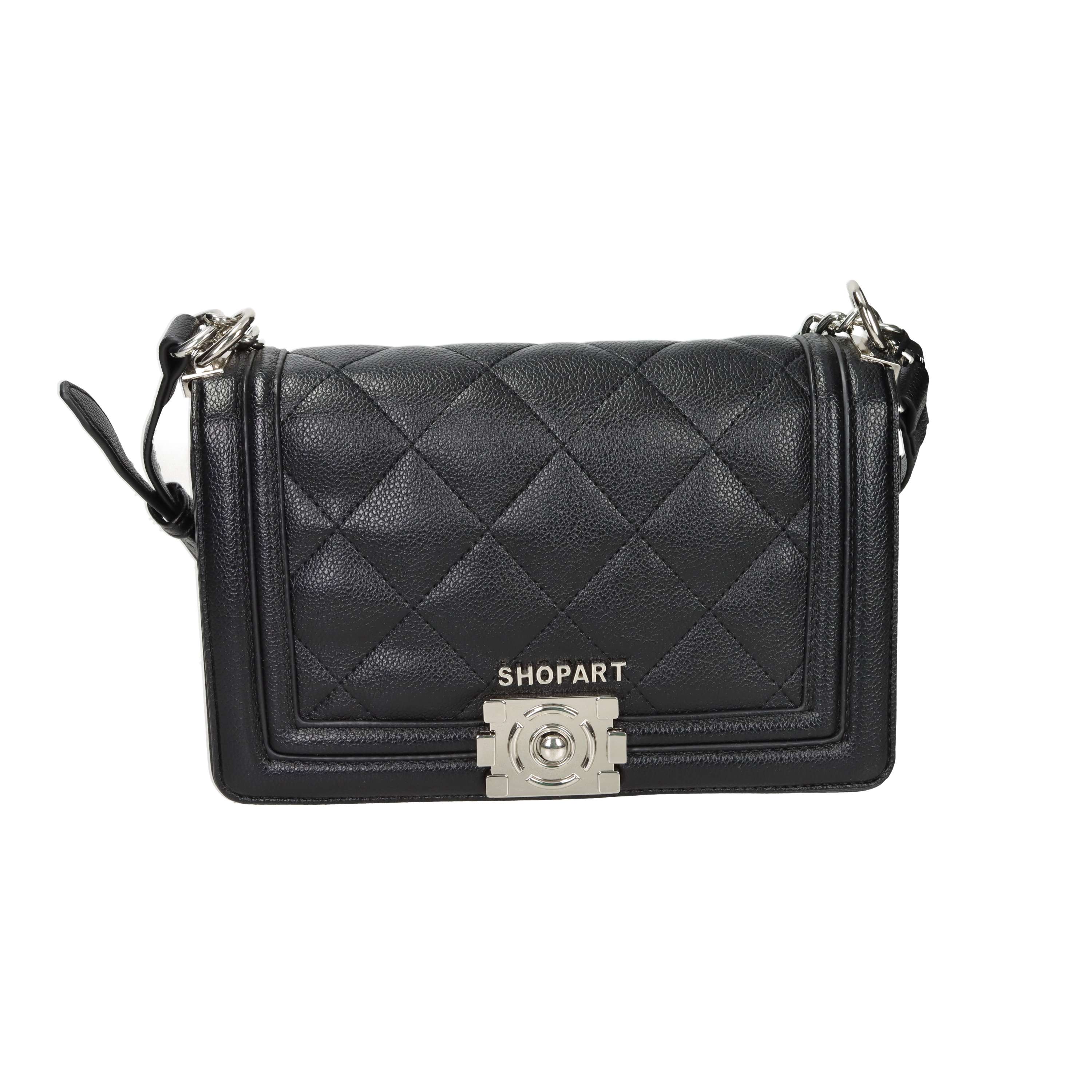 BORSA A SPALLA SAAF241116 NERO