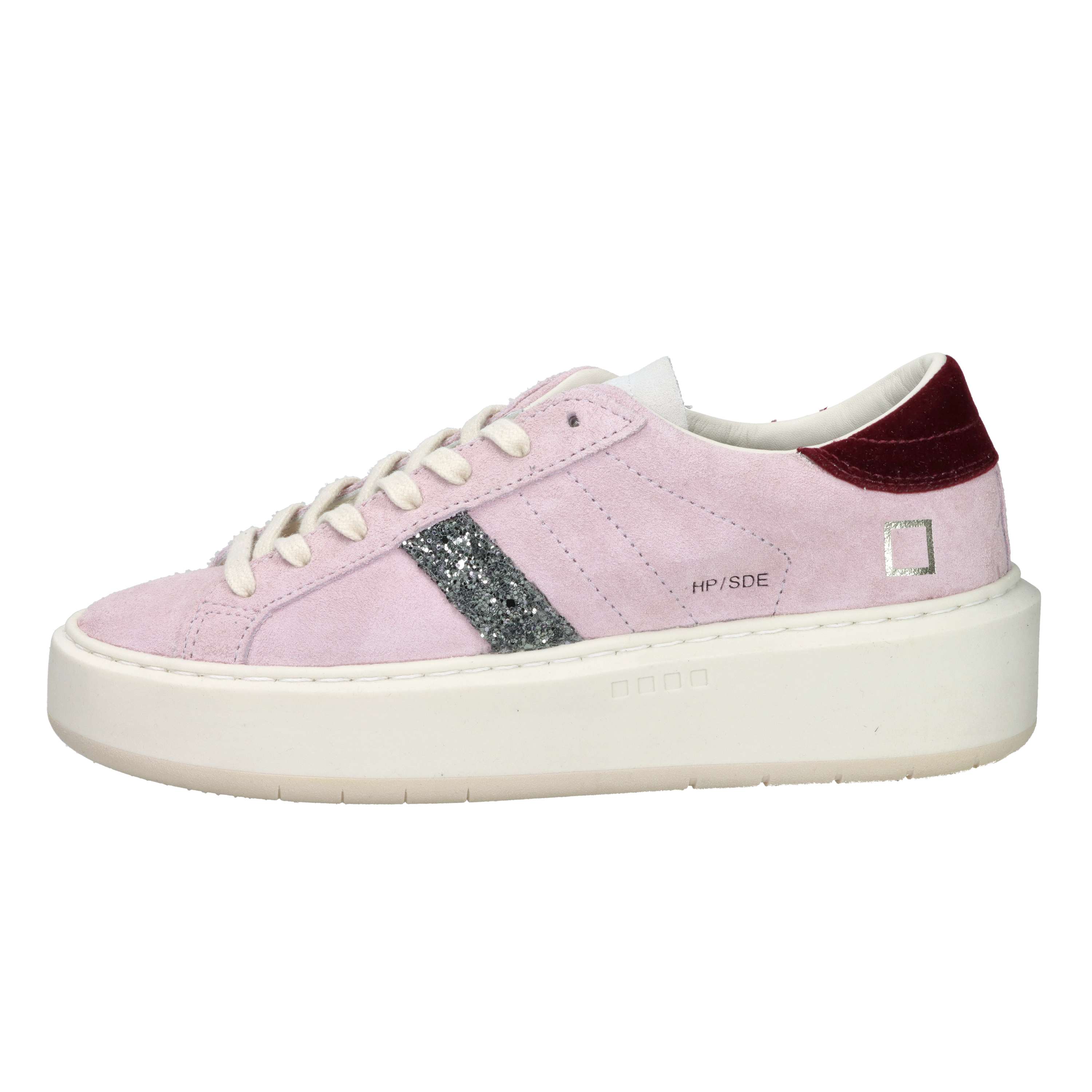 SNEAKERS BASSA W431-HP-SD-PK ROSA