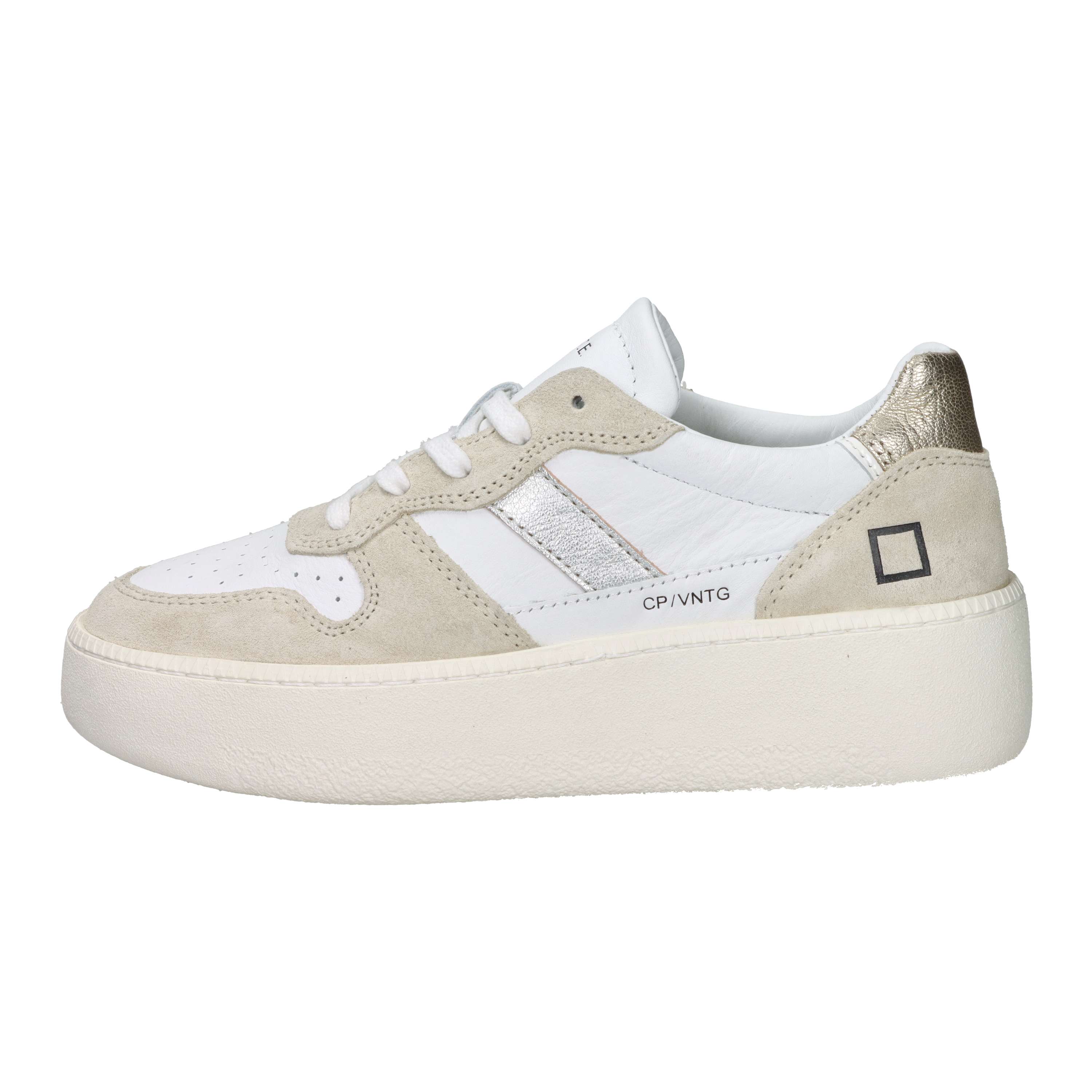 SNEAKERS BASSA W431-CP-VC-TL BIANCO/BEIGE
