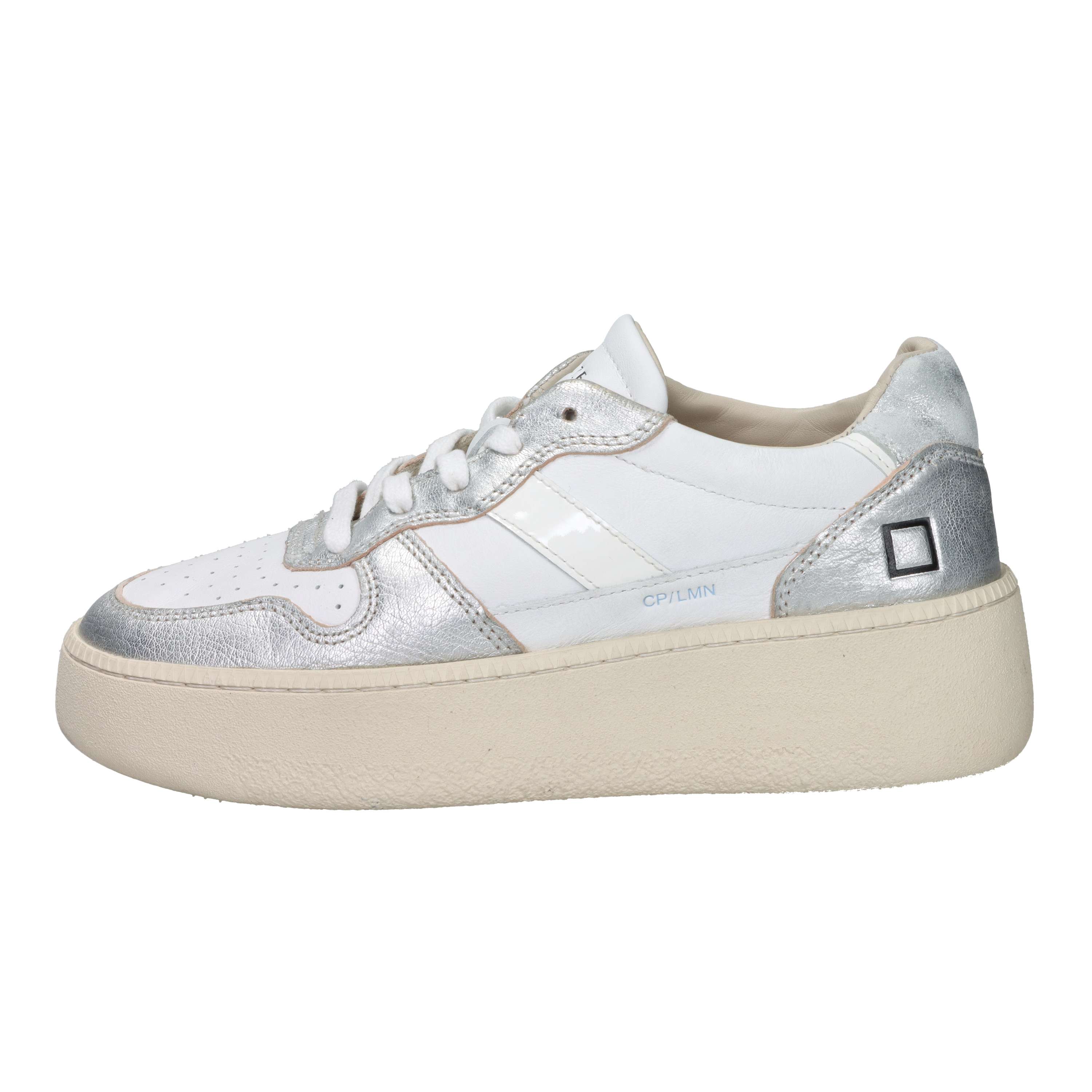 SNEAKERS BASSA W431-CP-LM-SL BIANCO/ARGENTO
