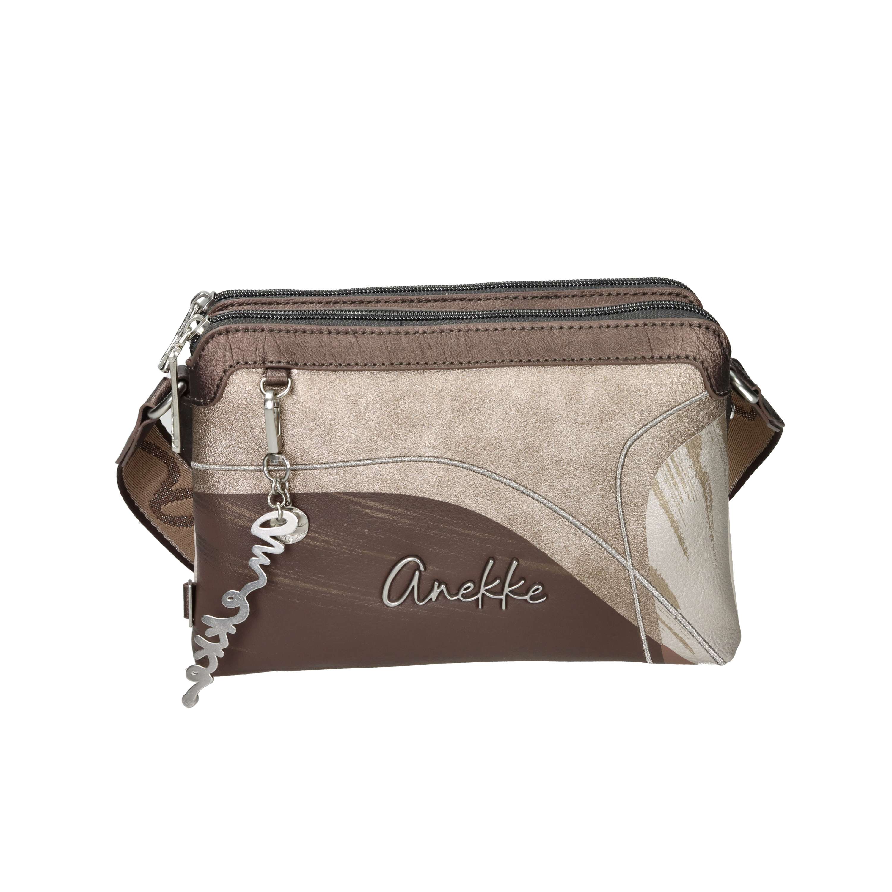 BORSA A TRACOLLA 42633-160 BRONZO