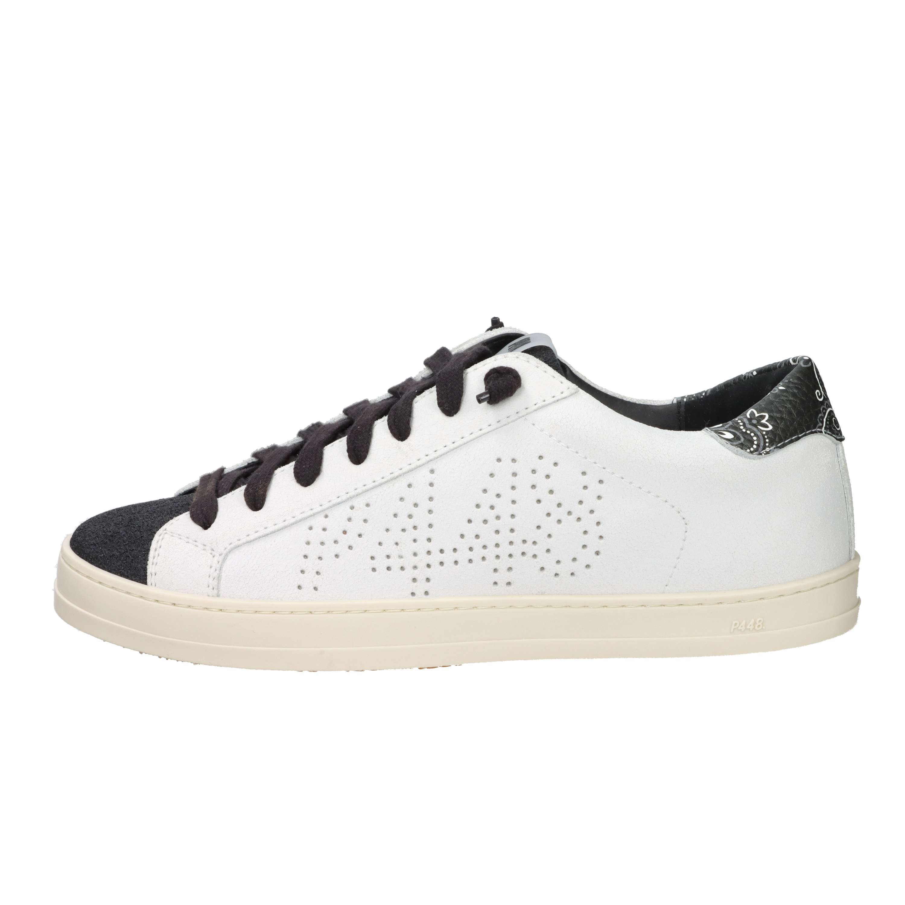 SNEAKERS BASSA F23JOHN-M BIANCO/NERO
