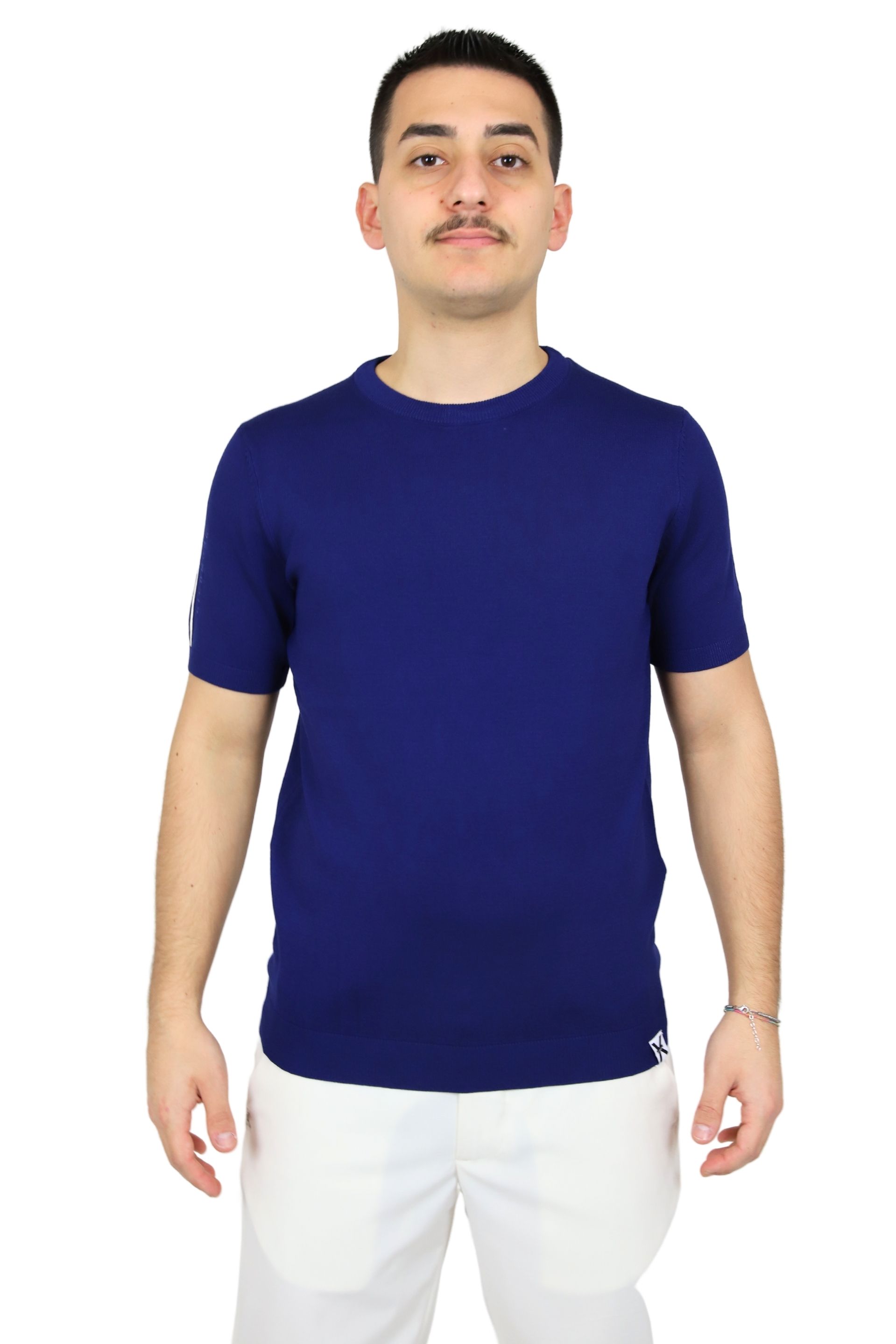 T-SHIRT UMP24219MA BLU