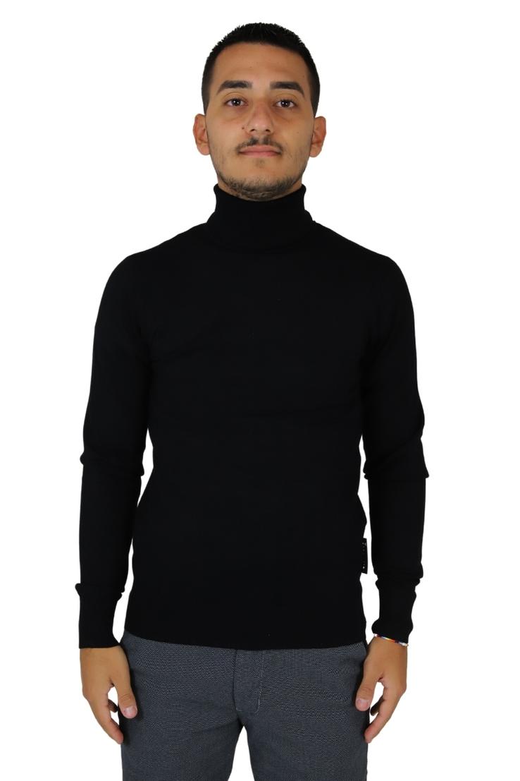 MAGLIONE UWA24142LU NERO