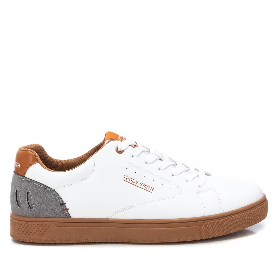 SNEAKERS BASSA 78852 BIANCO/CUOIO