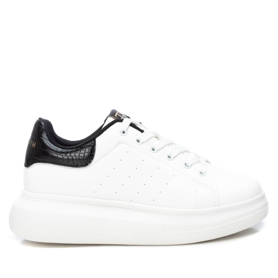 SNEAKERS BASSA 120042 BIANCO/NERO