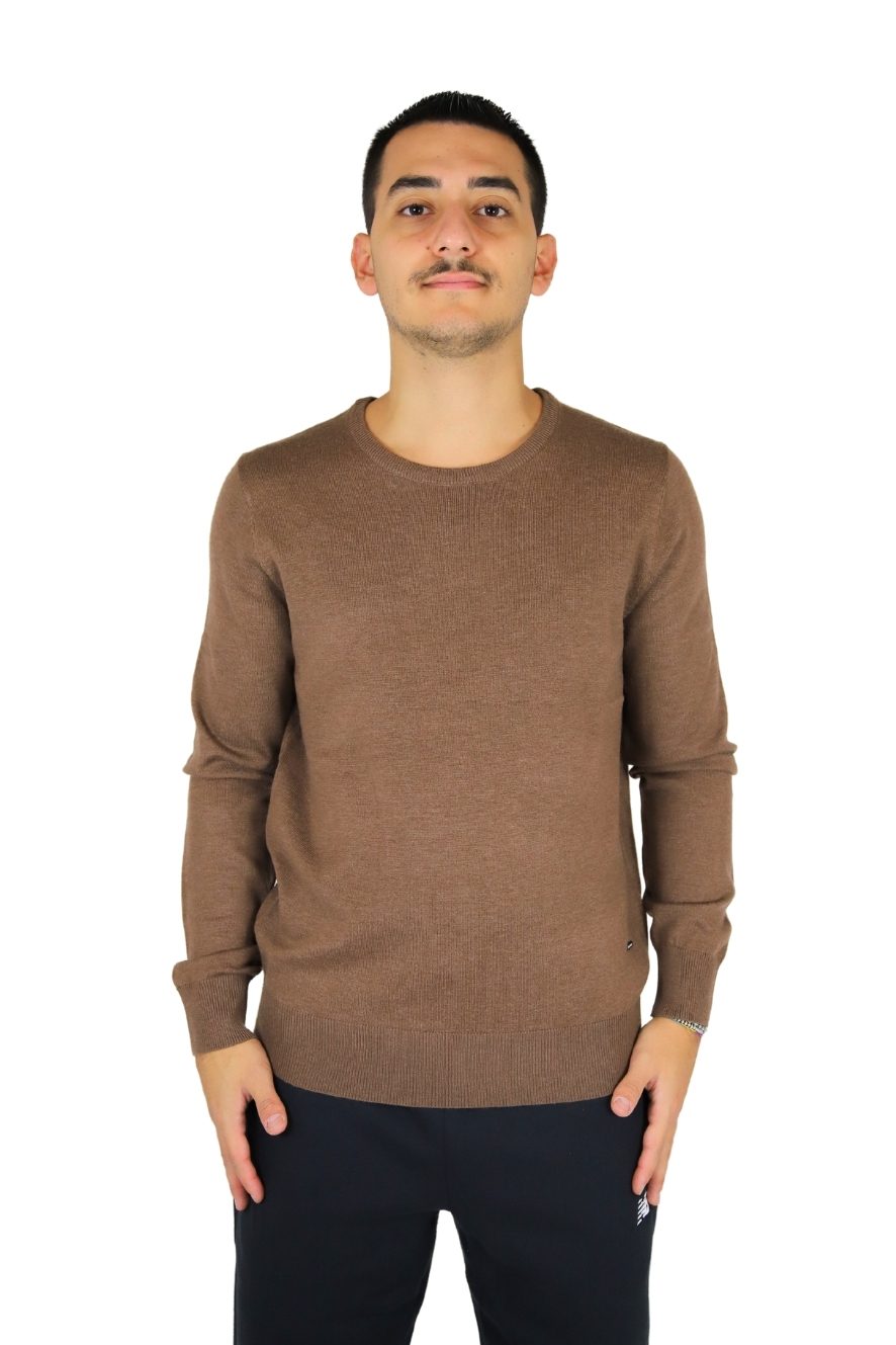 MAGLIONE UTA6418 CAMMELLO