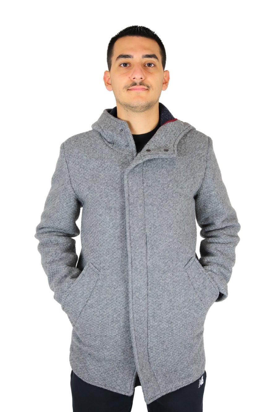 CAPPOTTO UTA7422 GRIGIO