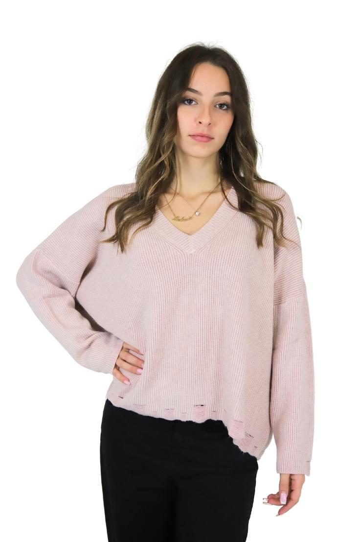 MAGLIONE 53539390 ROSA