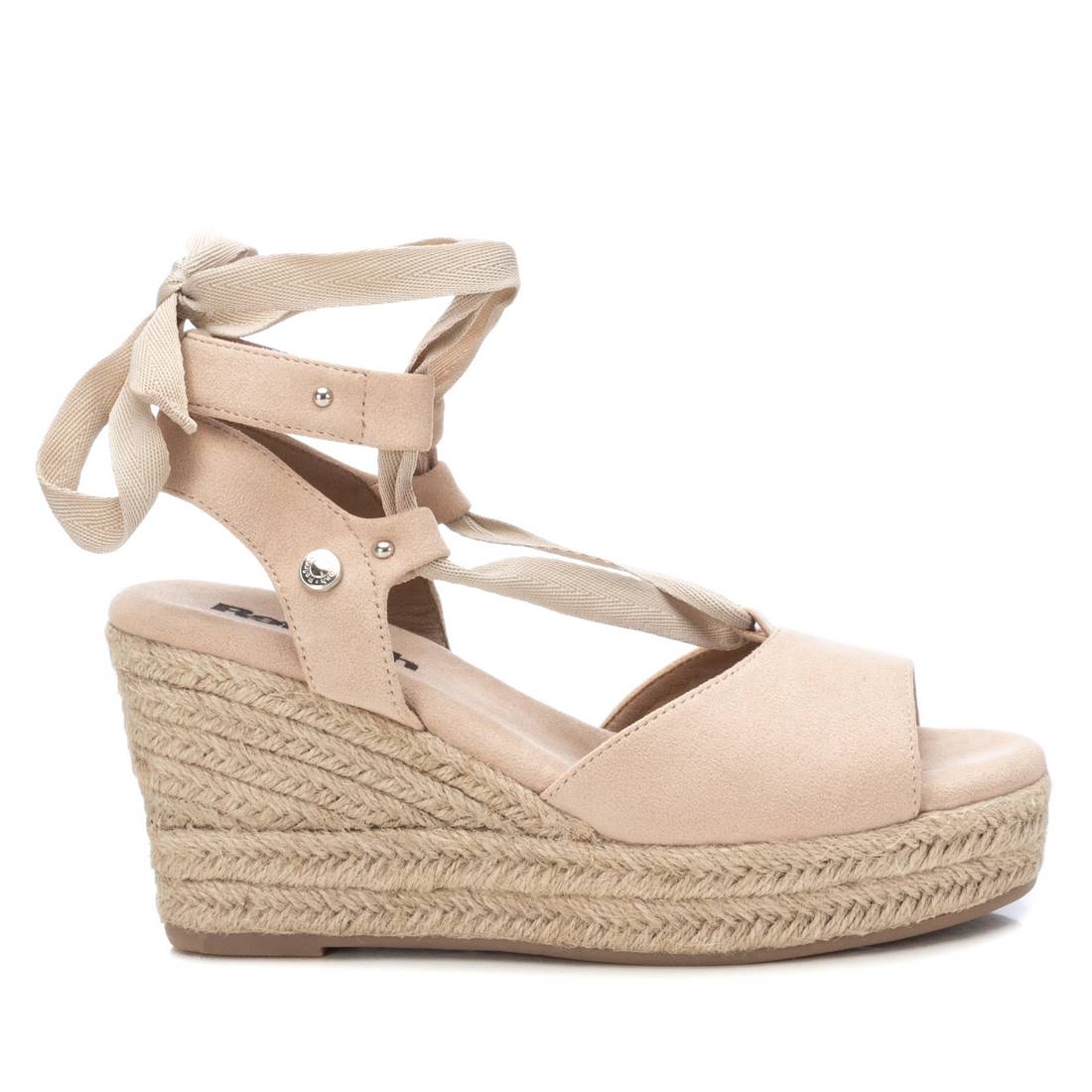 SANDALI CON ZEPPA 170771 BEIGE