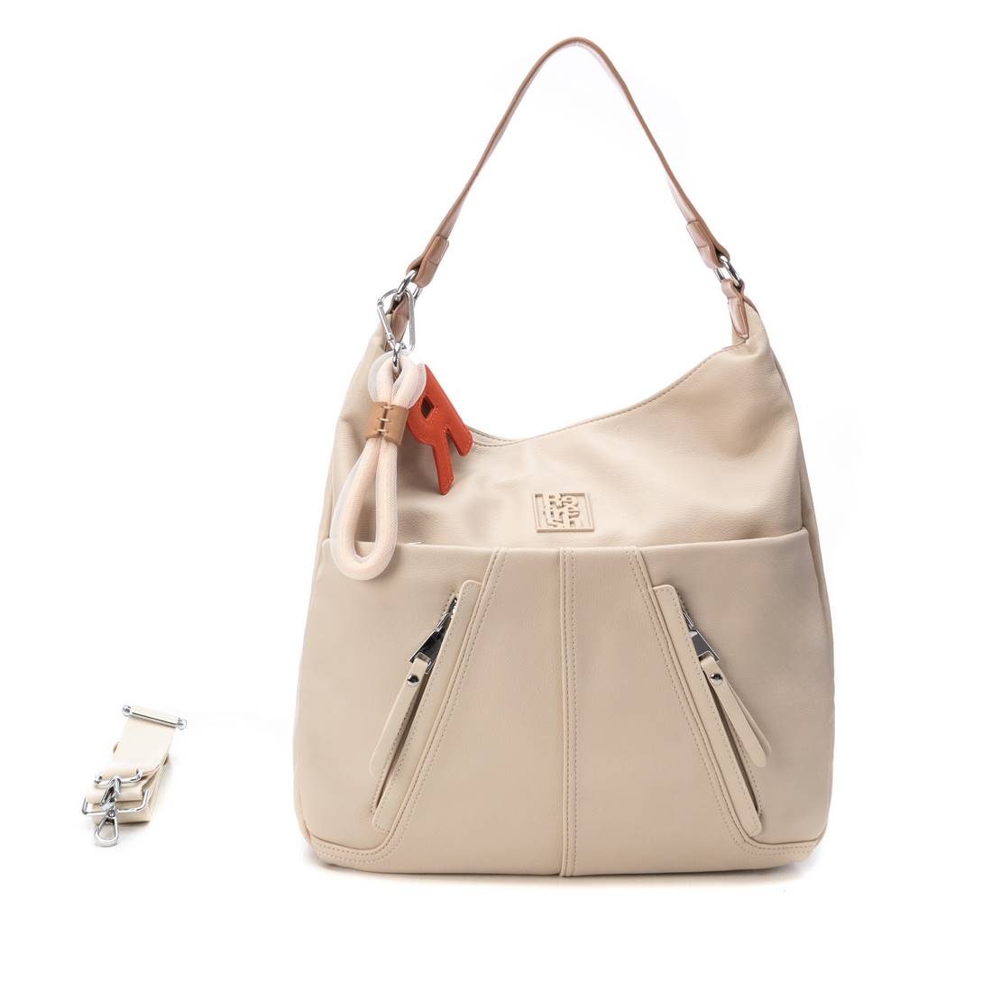 BORSA A SPALLA 183256 BEIGE